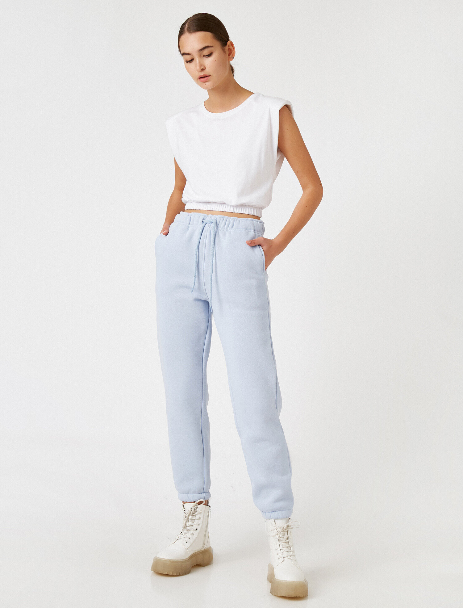   Pamuklu Jogger Eşofman Altı