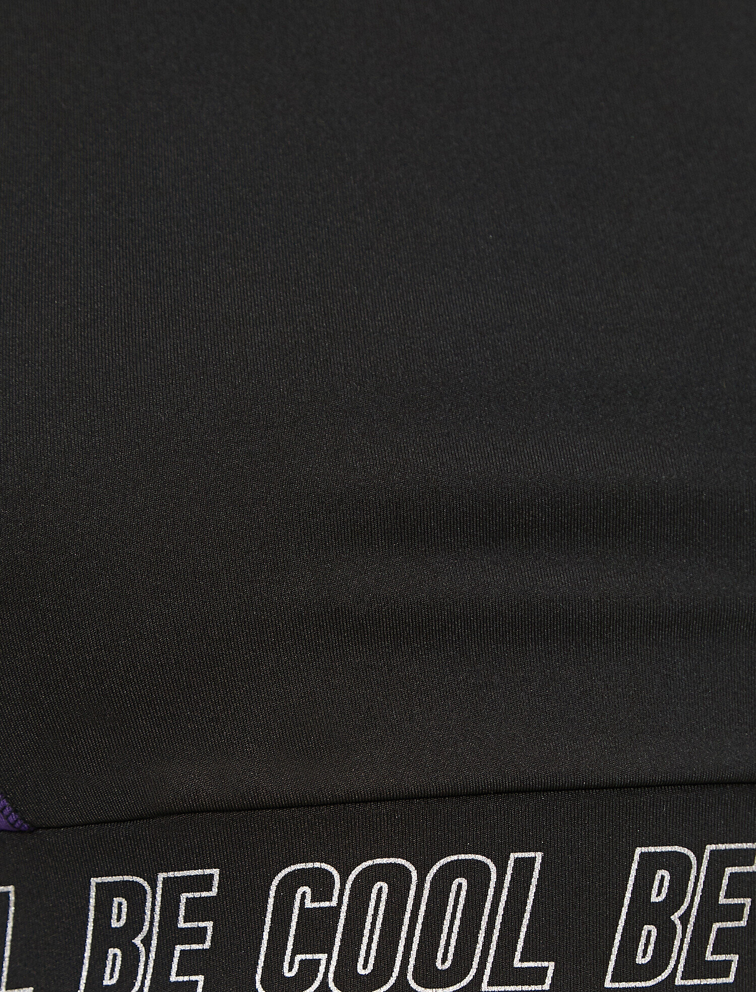   Yazı Baskılı Sporcu Sütyeni