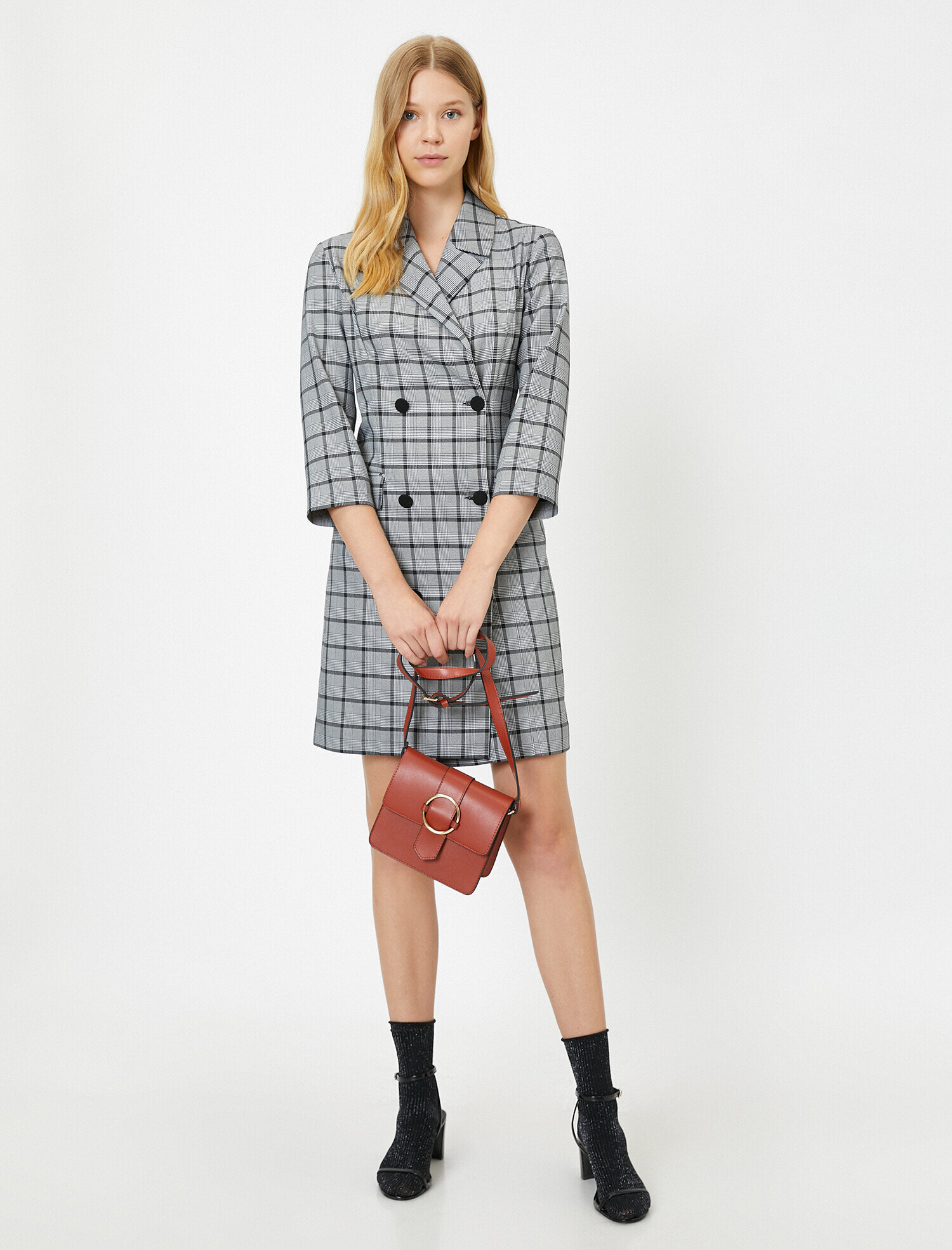  Kadın Deri Görünümlü Omuz Çantası