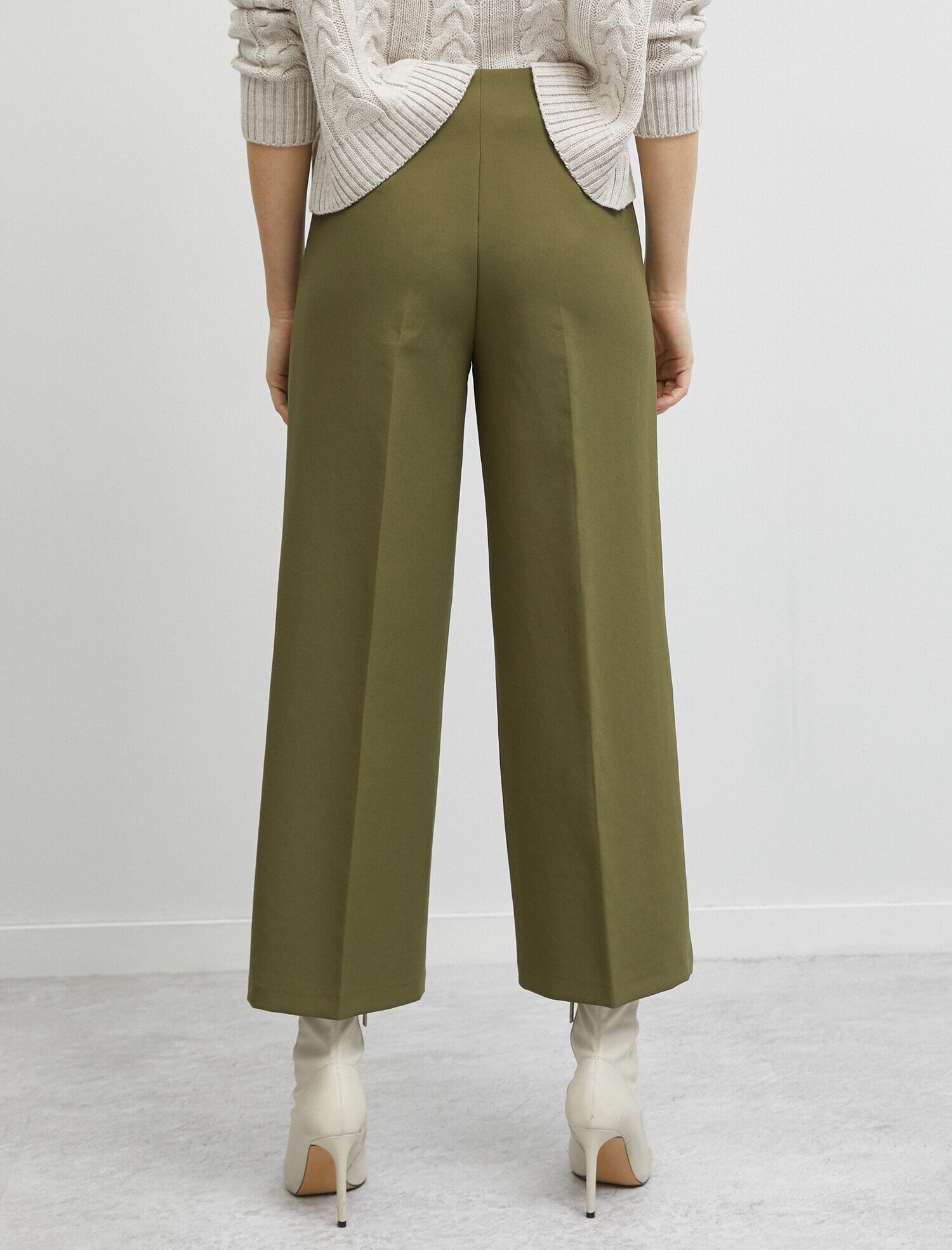   Fermuar Detaylı Pantolon