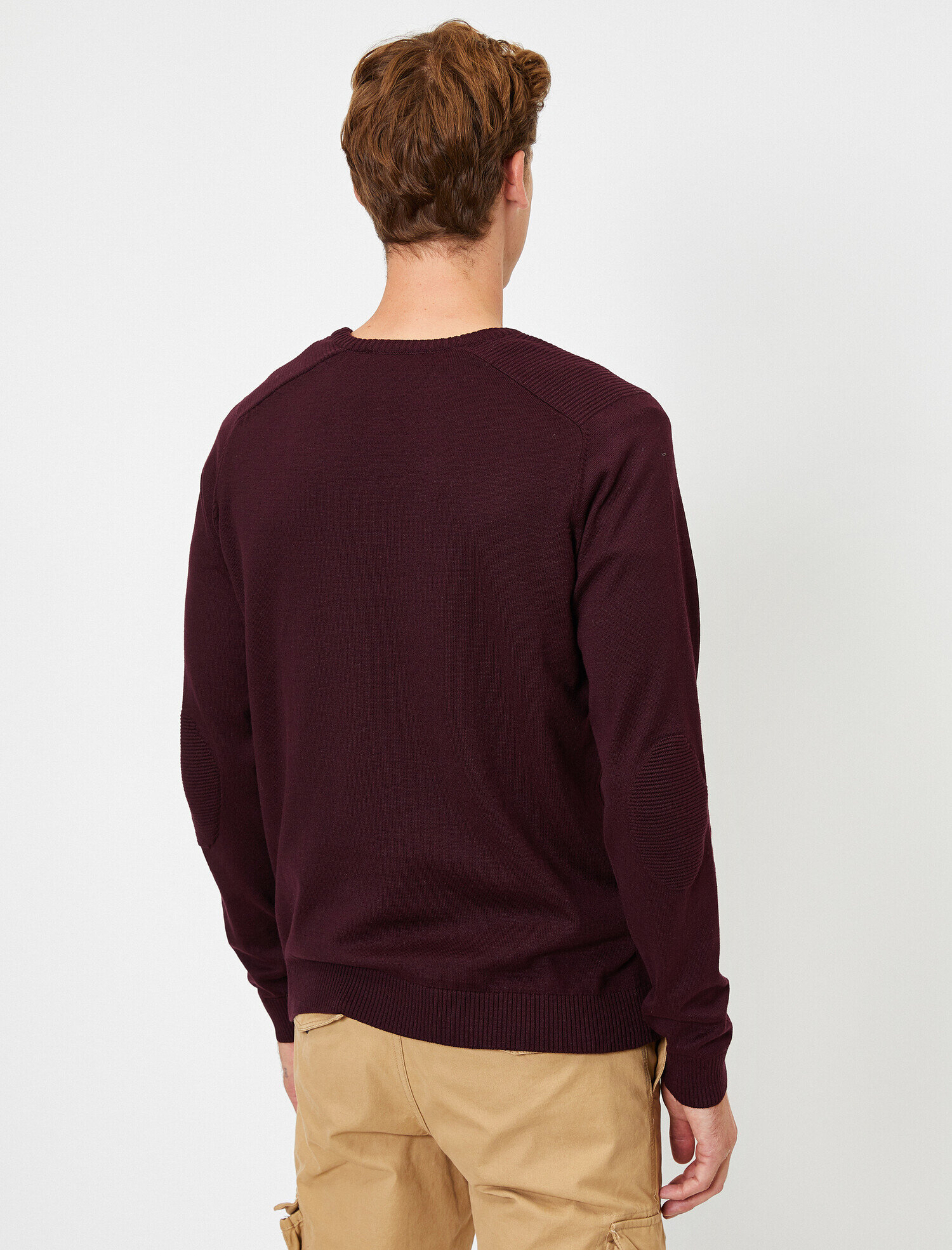   Bisiklet Yaka Uzun Kollu Triko Kazak