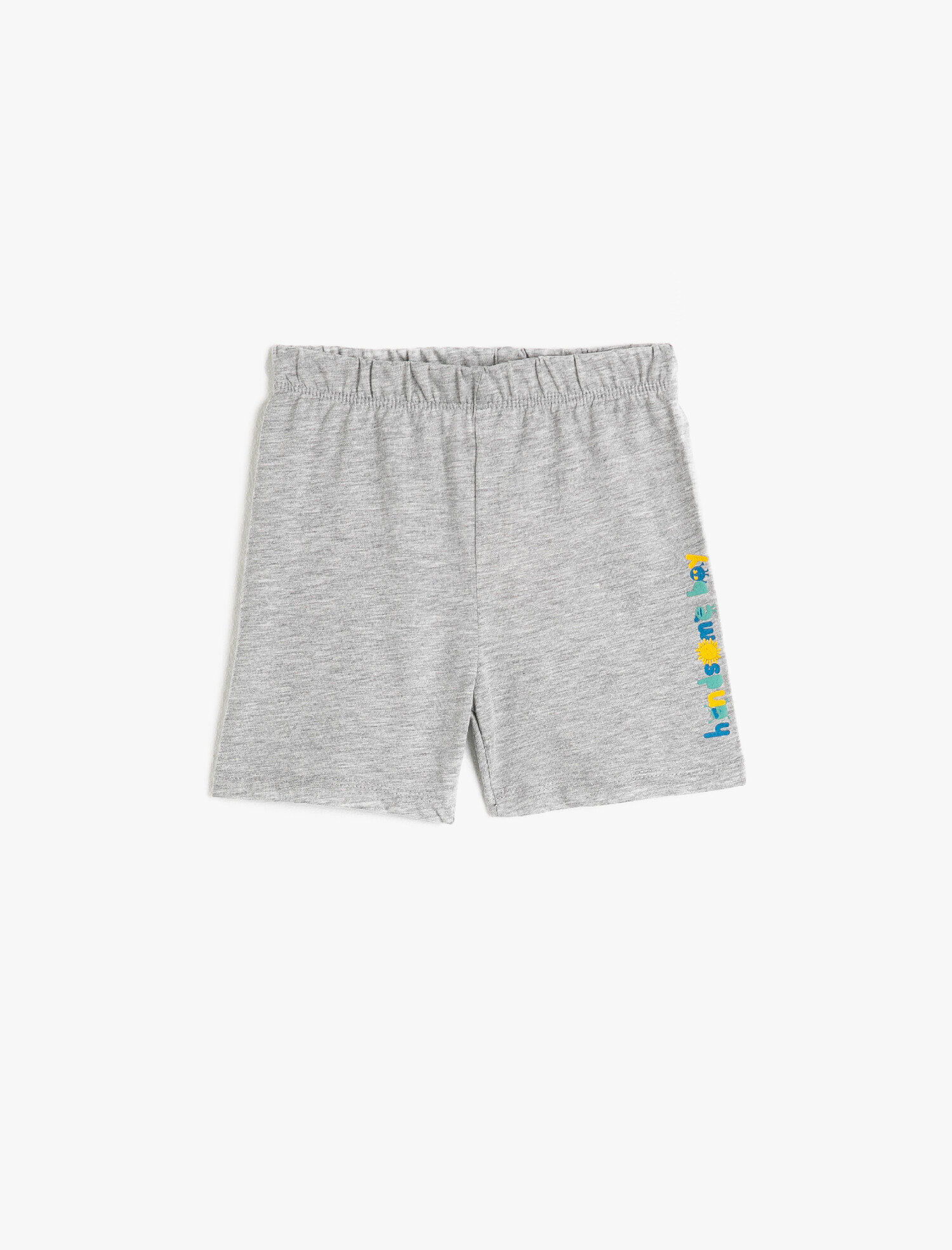  Erkek Bebek İşlemeli Şort