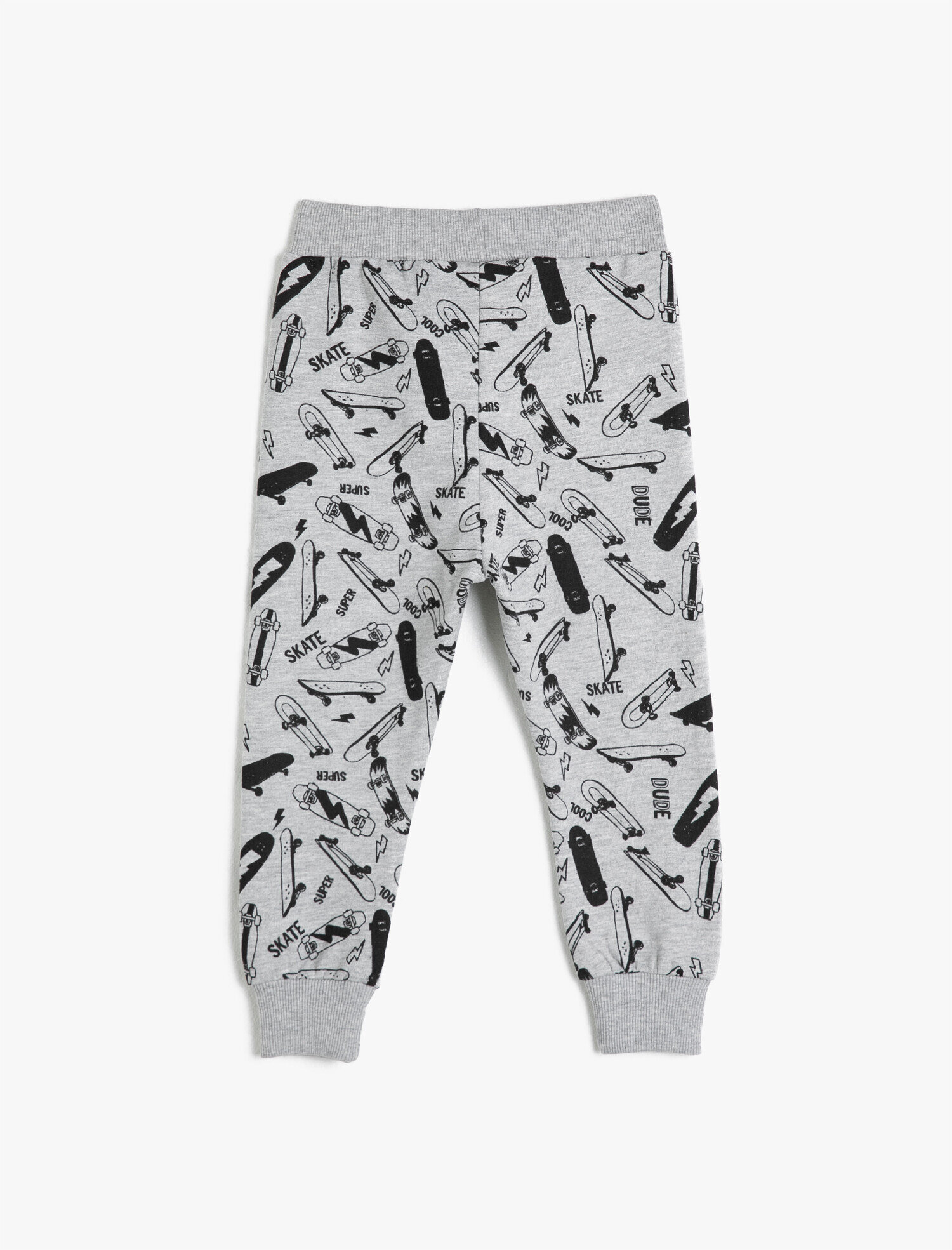  Erkek Çocuk Normal Bel Desenli Eşofman Altı