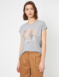 Yazılı Baskılı Tişört