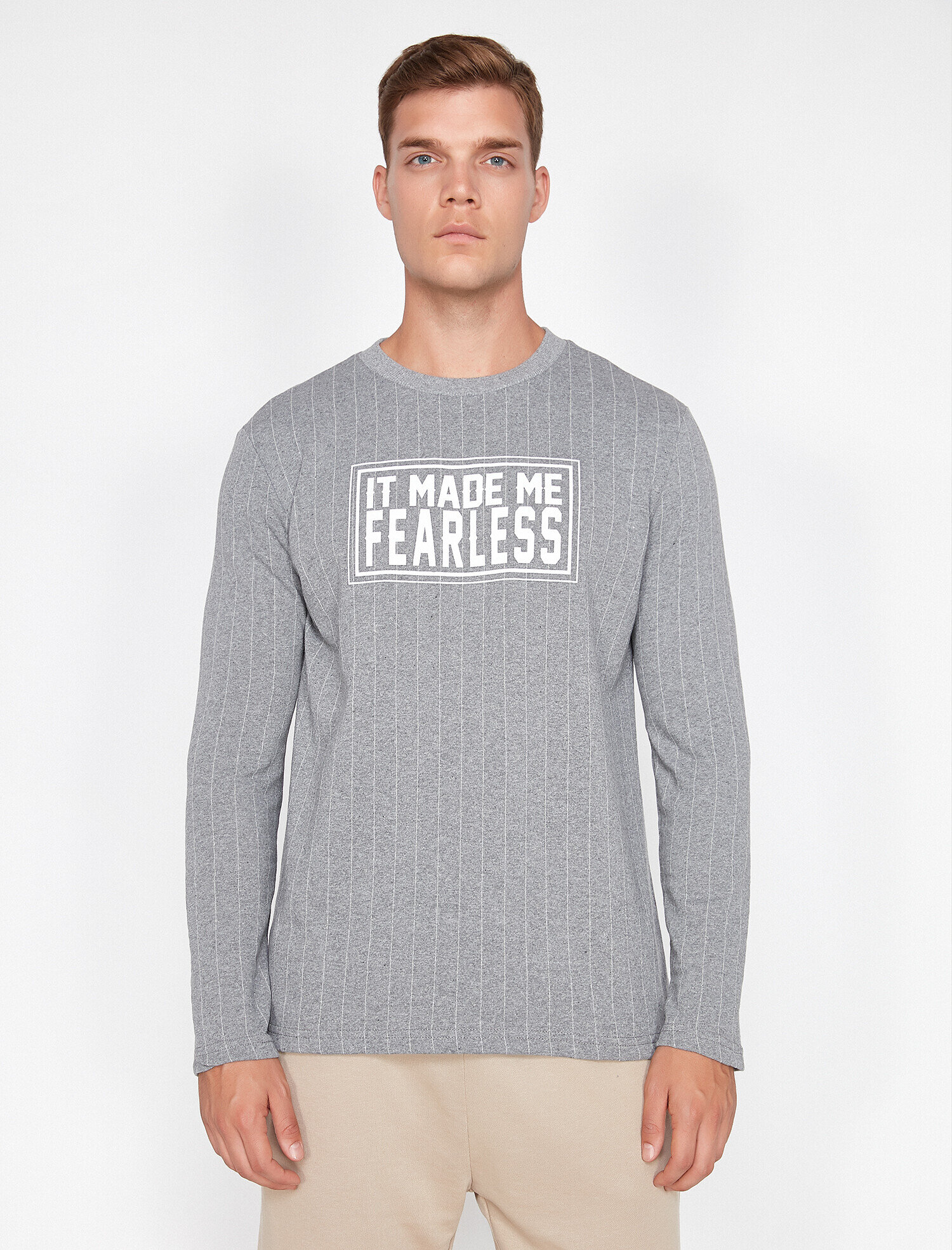   Baskılı Uzun Kollu Tişört