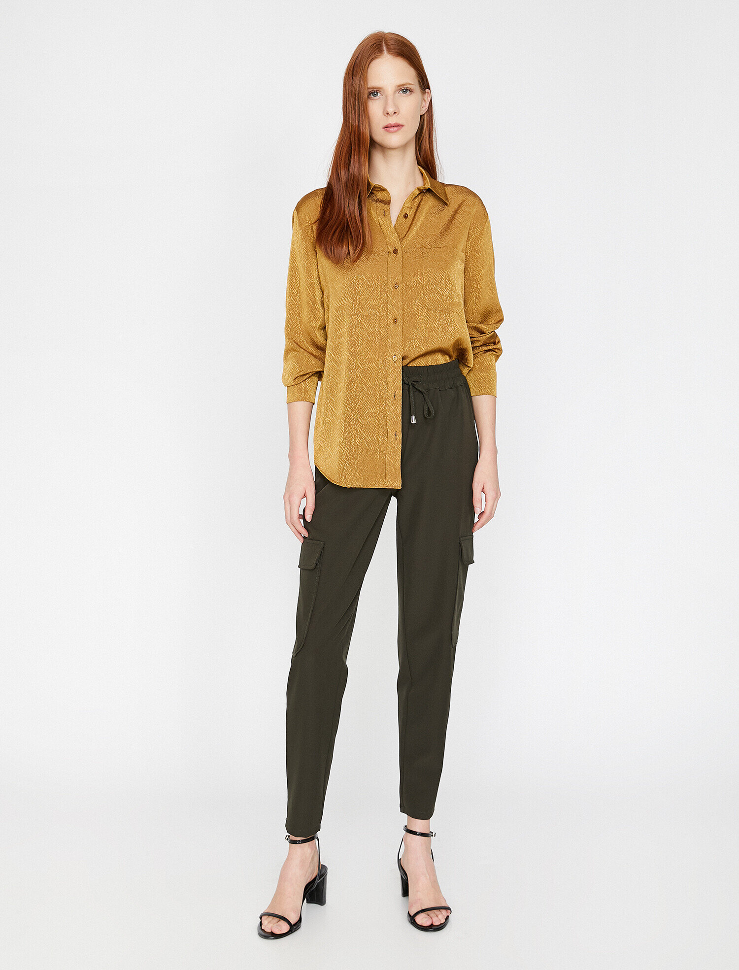   Beli Bağlamalı Pantolon