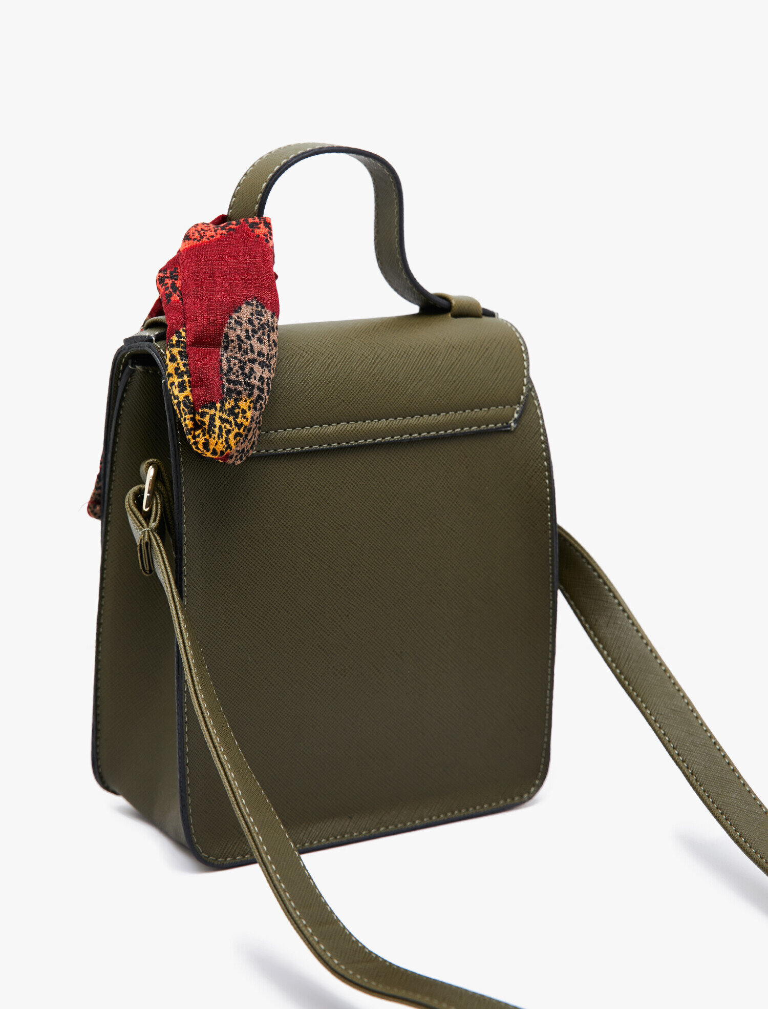  Kadın Deri Görünümlü Omuz Çantası