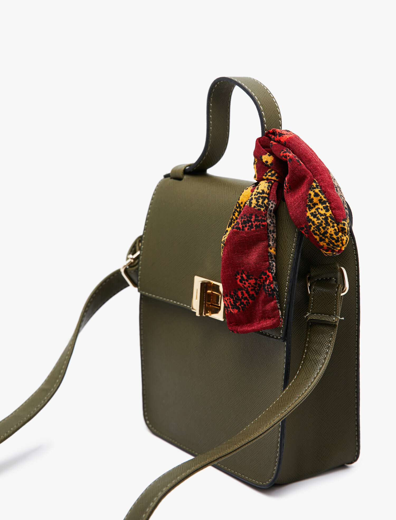  Kadın Deri Görünümlü Omuz Çantası