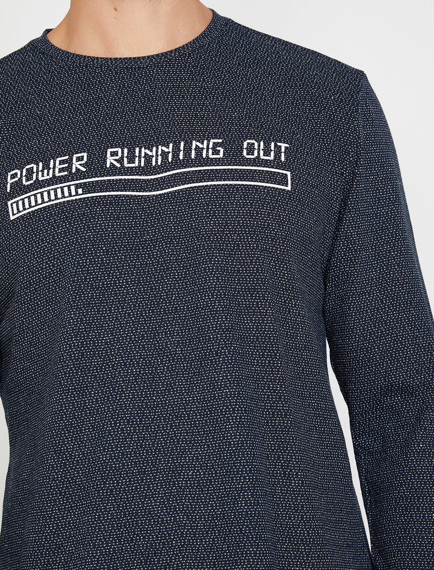   Baskılı Uzun Kollu Tişört