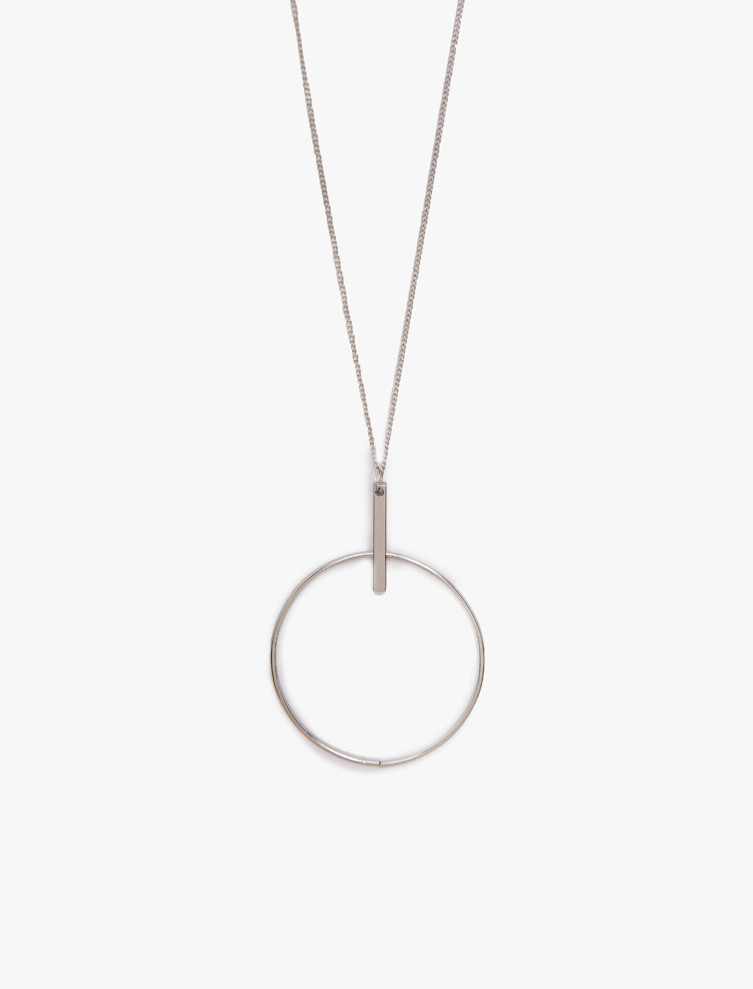  Kadın Uzun Halka Kolye