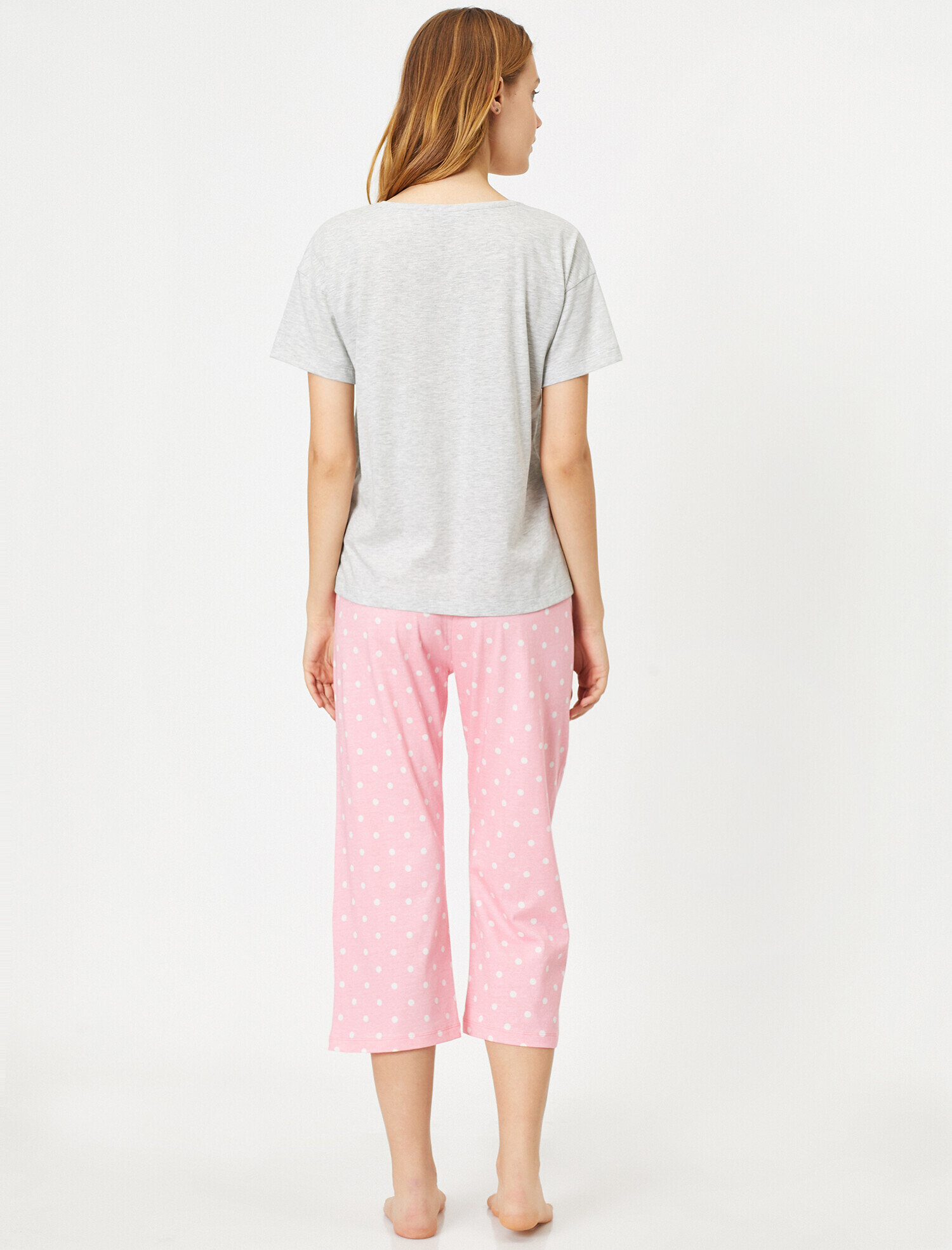 Yazılı Baskılı Pijama Takımı