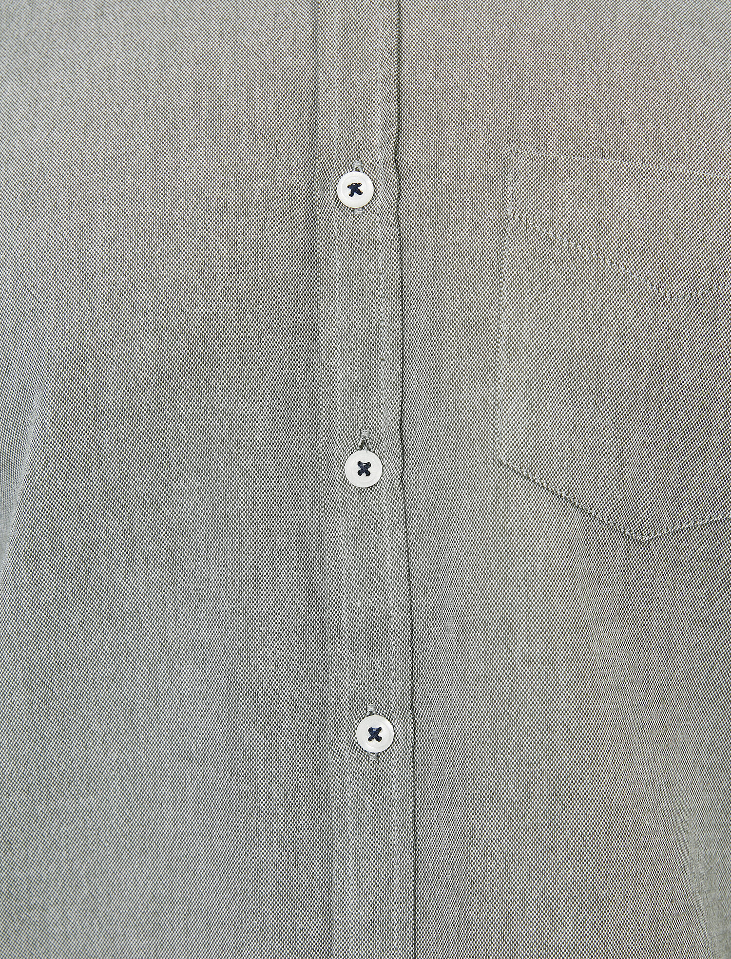 Pamuklu Cep Detaylı Uzun Kollu Casual Gömlek