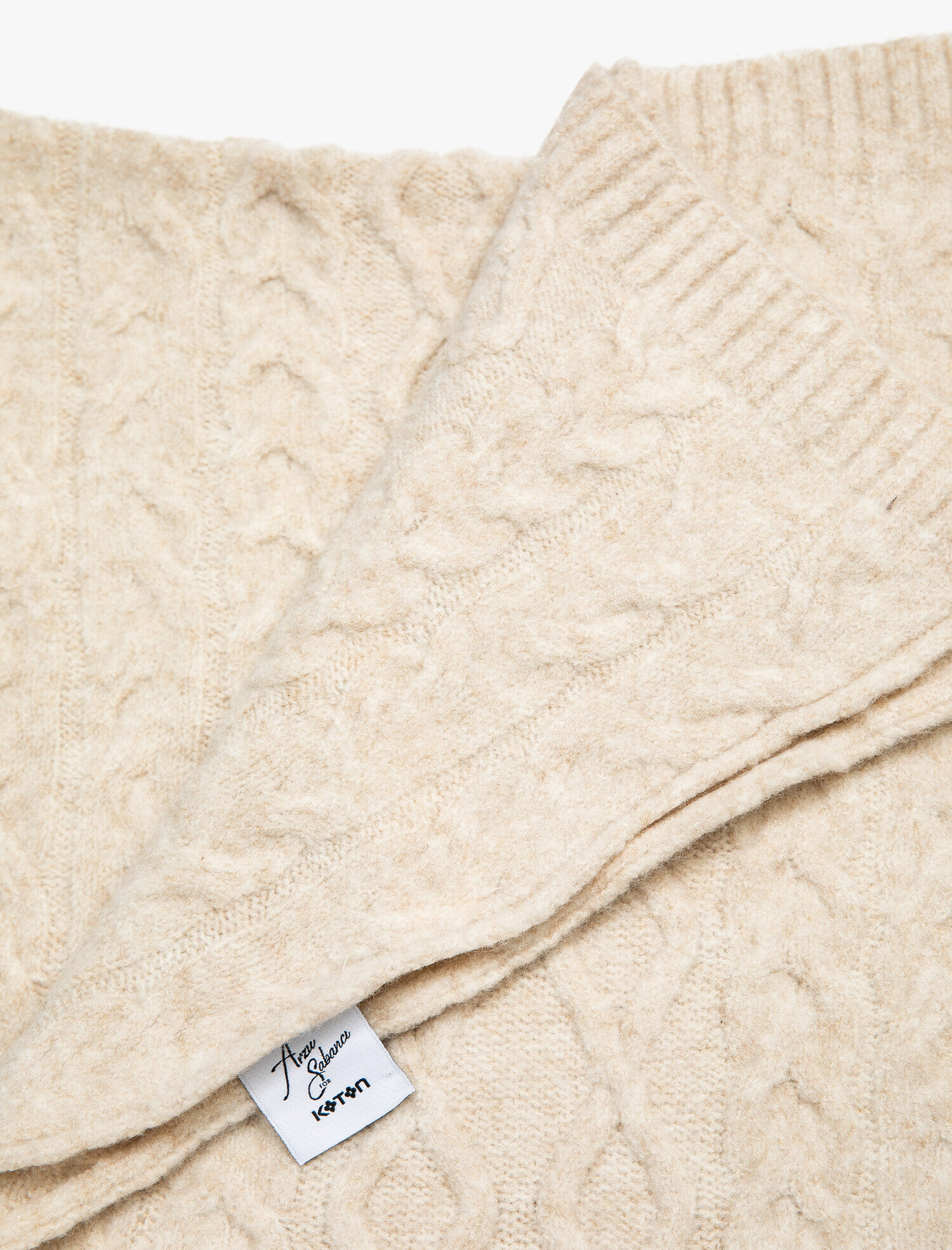  Kadın Basic Örgü Atkı