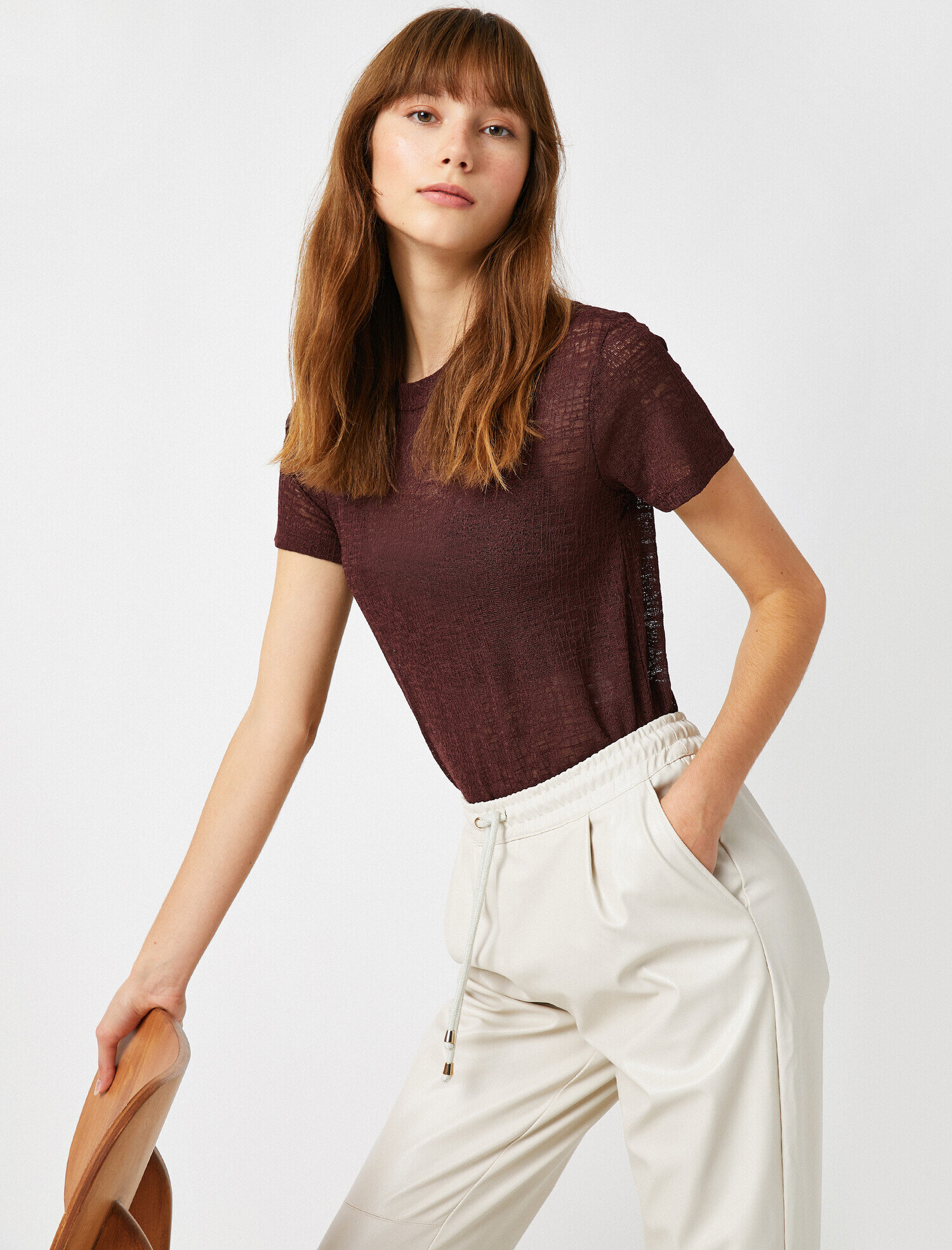   Bisiklet Yaka Tişört