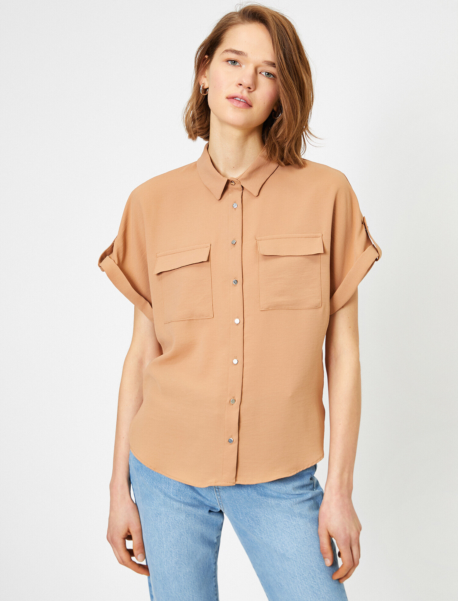   Cep Detaylı Gömlek