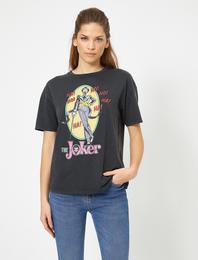 Joker Lisanslı Kısa Kollu Tişört