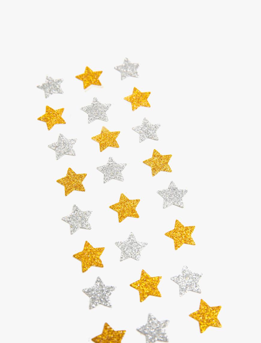  Kadın Simli Yıldız Sticker Seti