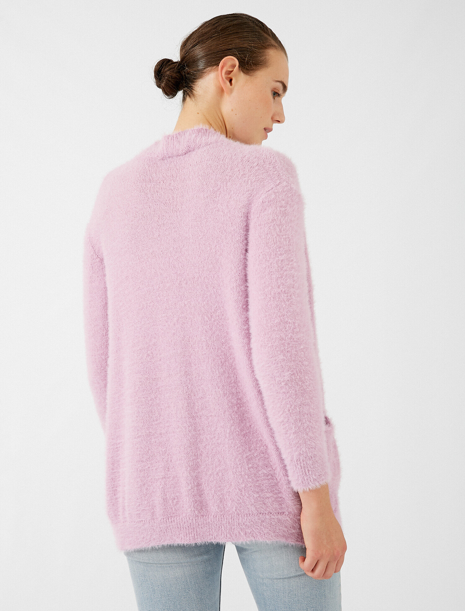   Sakallı Yumuşak Triko Hırka