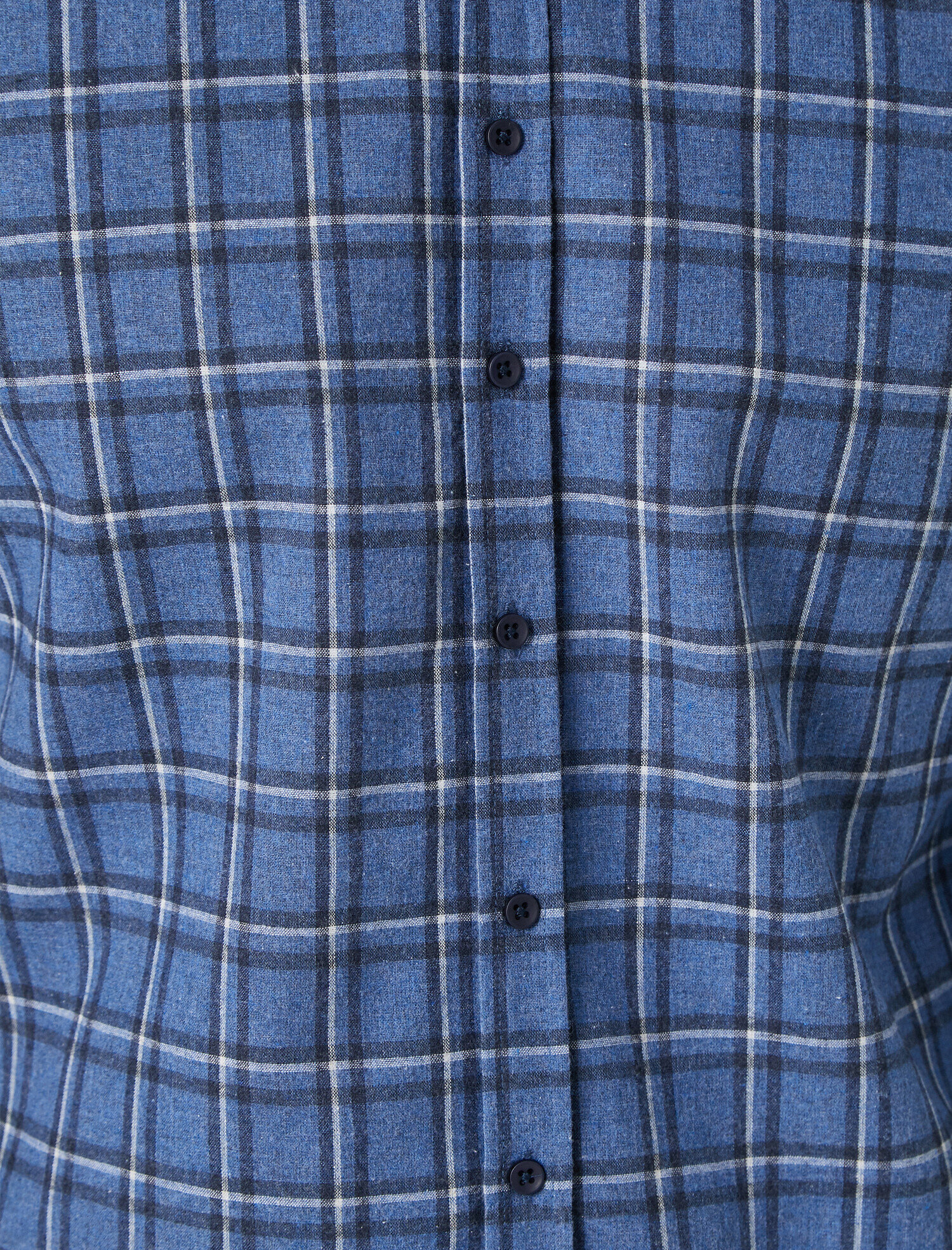   Kareli Klasik Yaka Uzun Kollu Gömlek