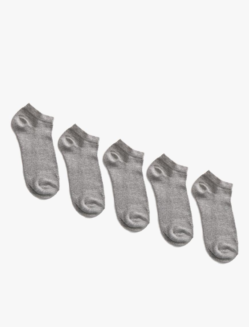  Kadın Çoklu Basic Çorap Seti