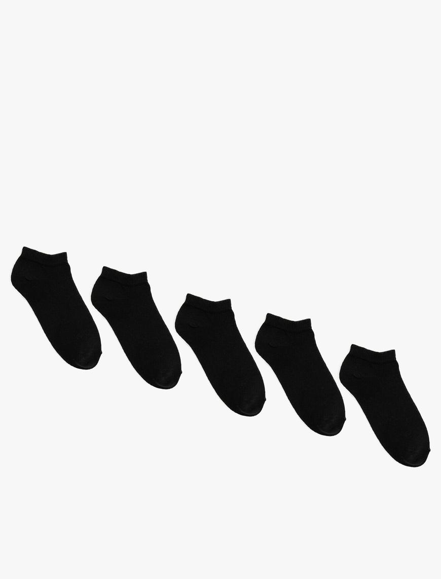  Kadın Çoklu Basic Çorap Seti