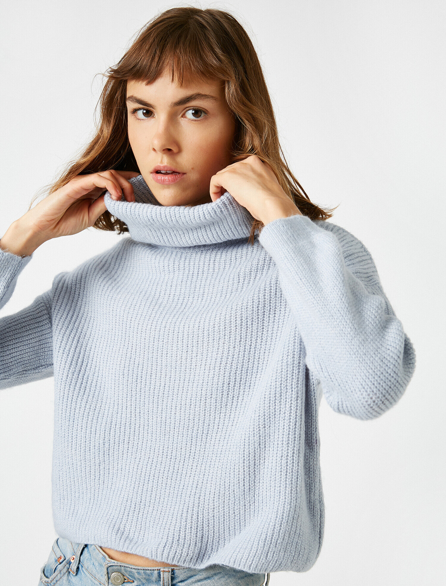   Balıkçı Yaka Triko Kazak