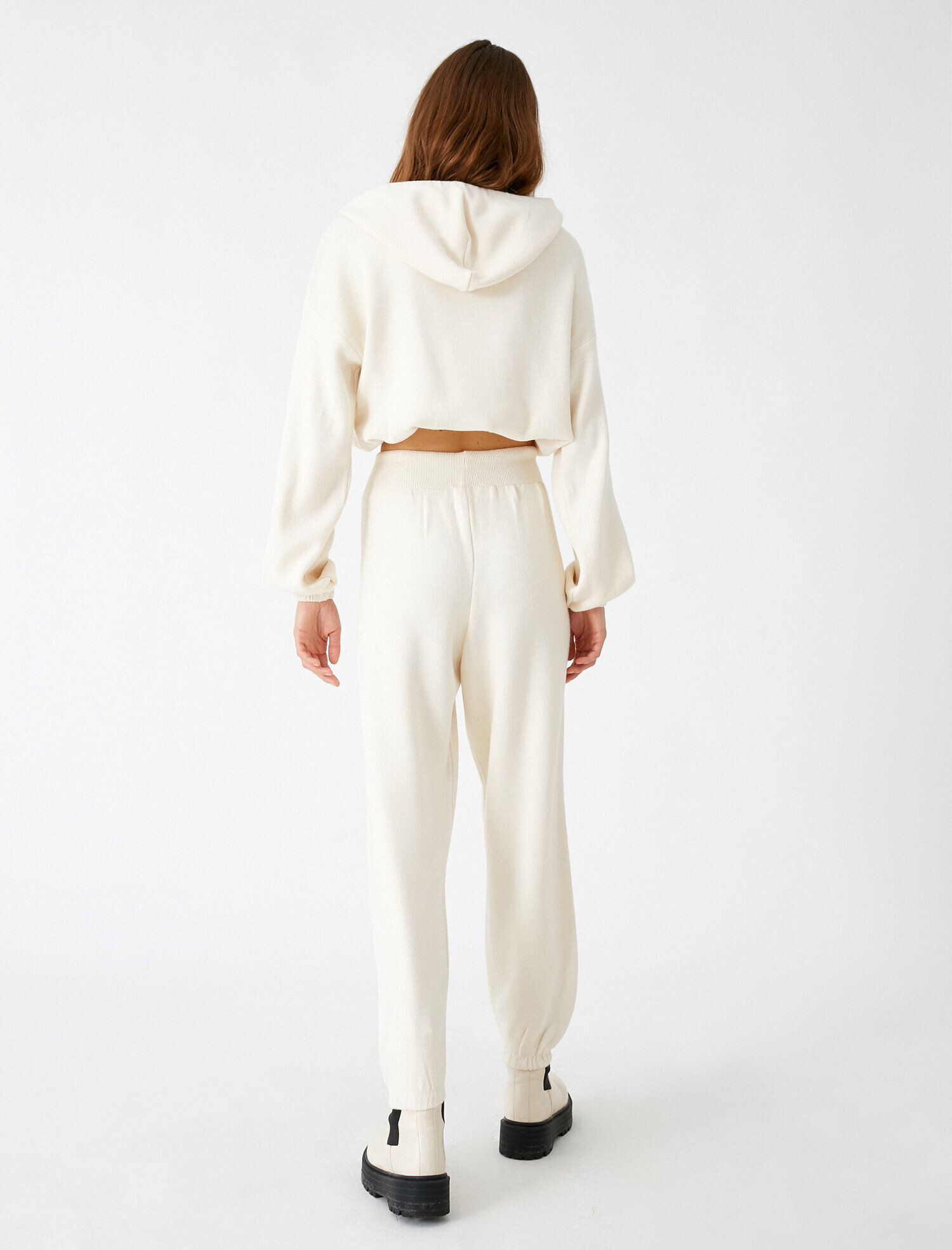   Triko Takım Jogger Eşofman Altı Kapüşonlu Üst