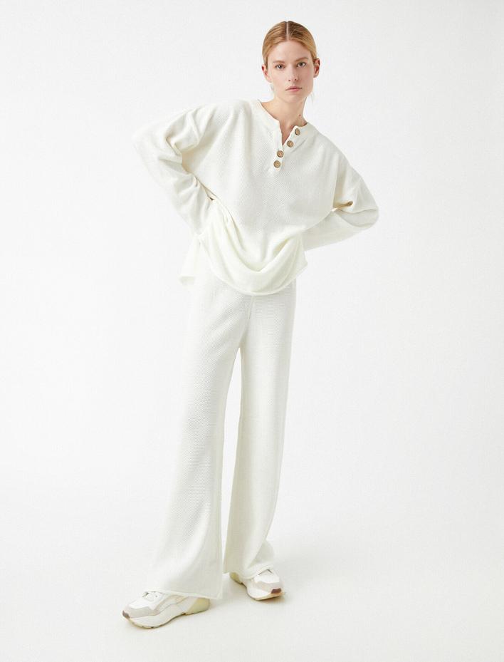  Triko Eşofman Takımı Oversize