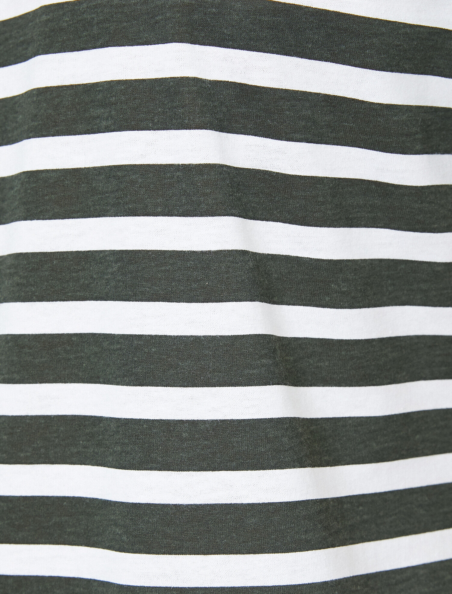   Bisiklet Yaka Kısa Kollu Çizgili Tişört