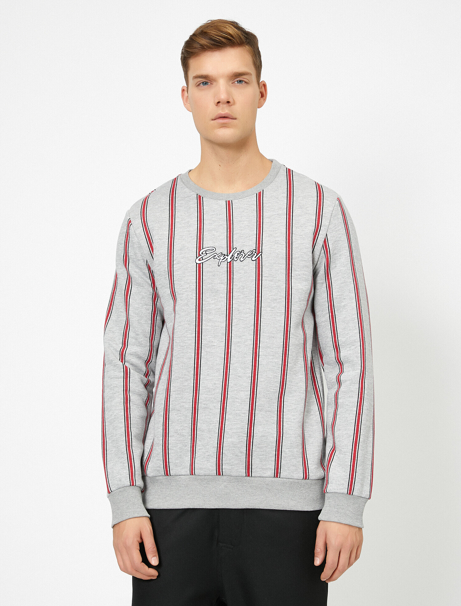   Çizgili Sweatshirt