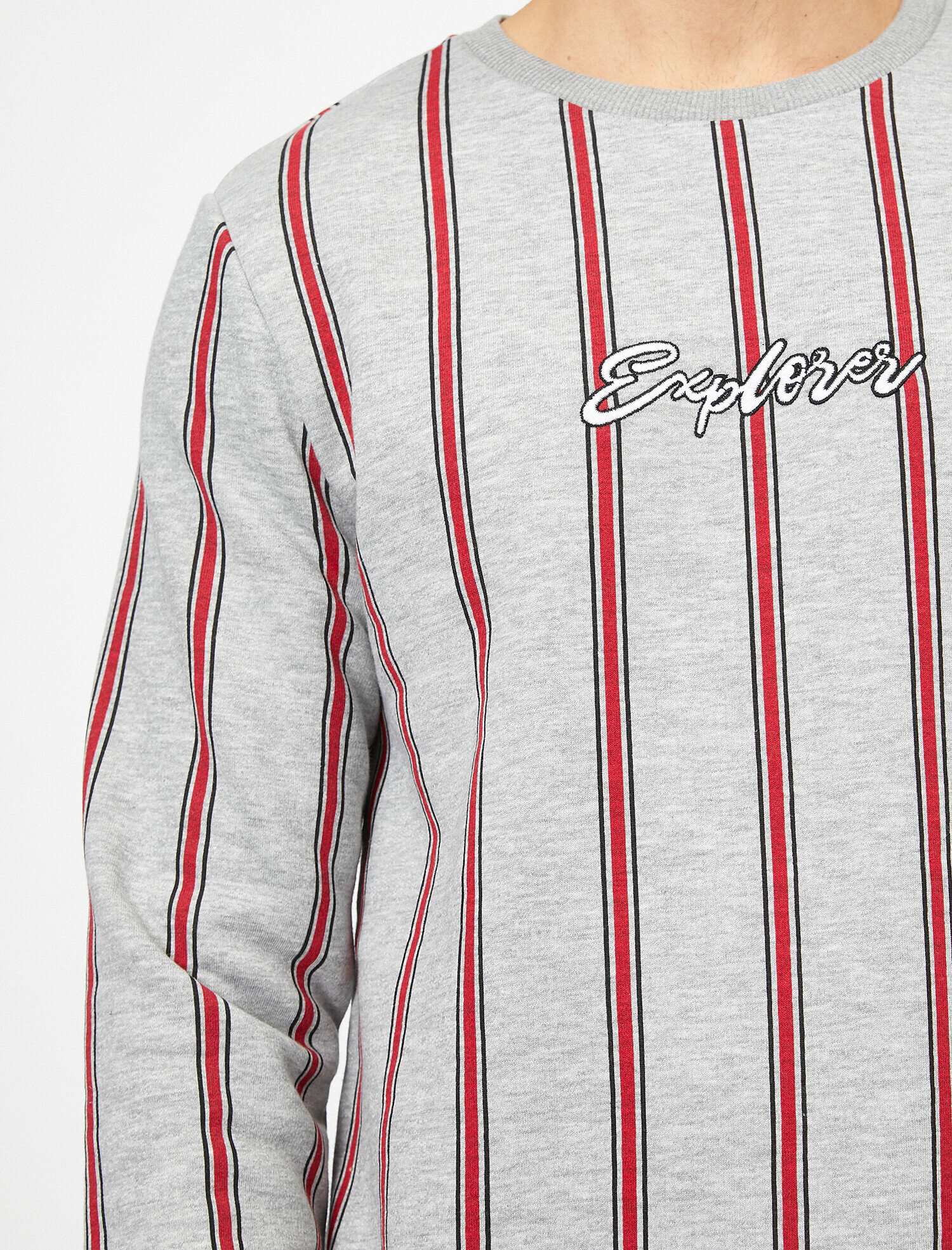   Çizgili Sweatshirt