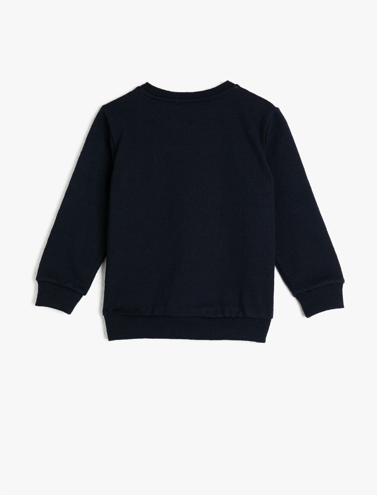 Erkek Çocuk Bisiklet Yaka Sloganlı Sweatshirt