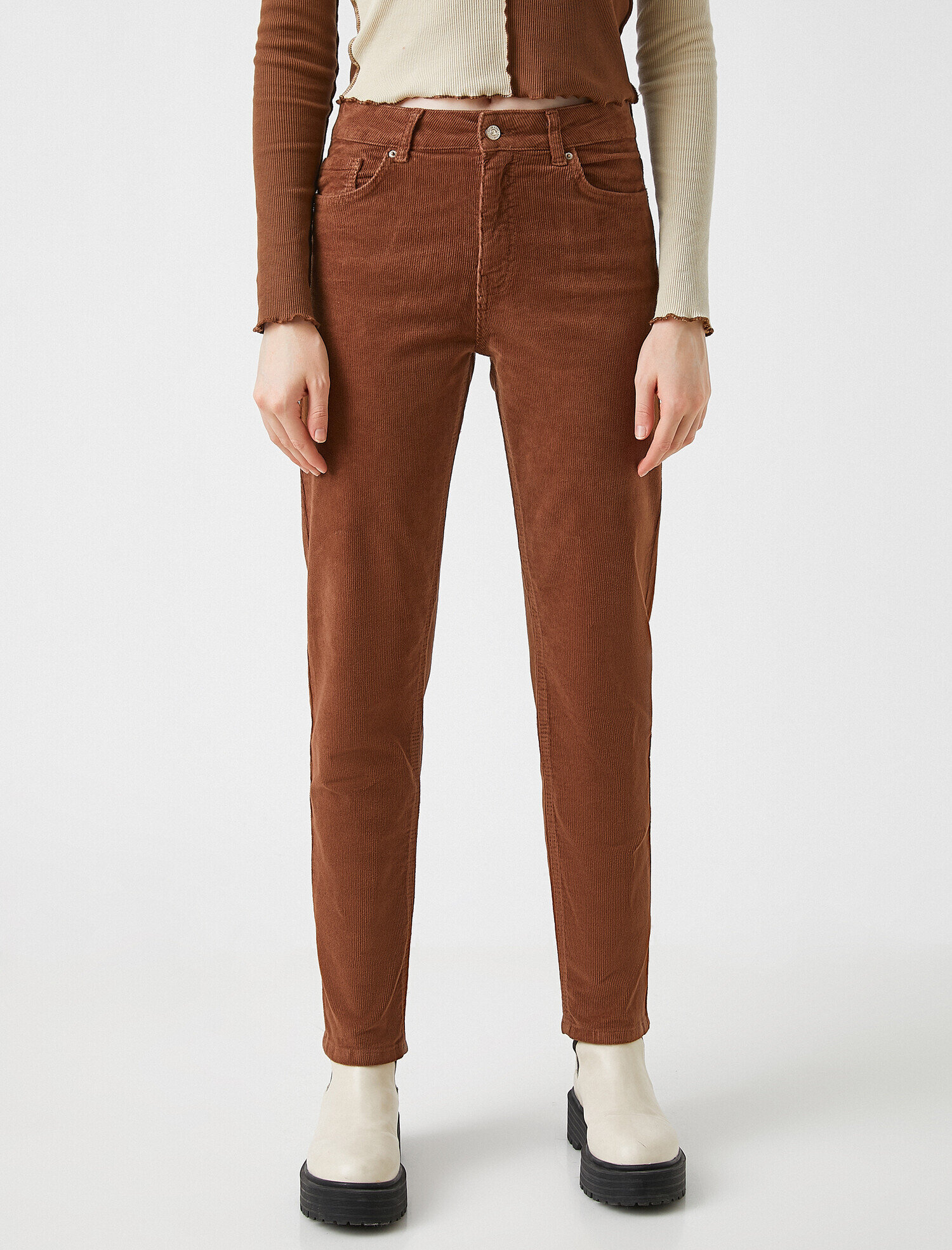 Dar Kesim Kot Pantolon