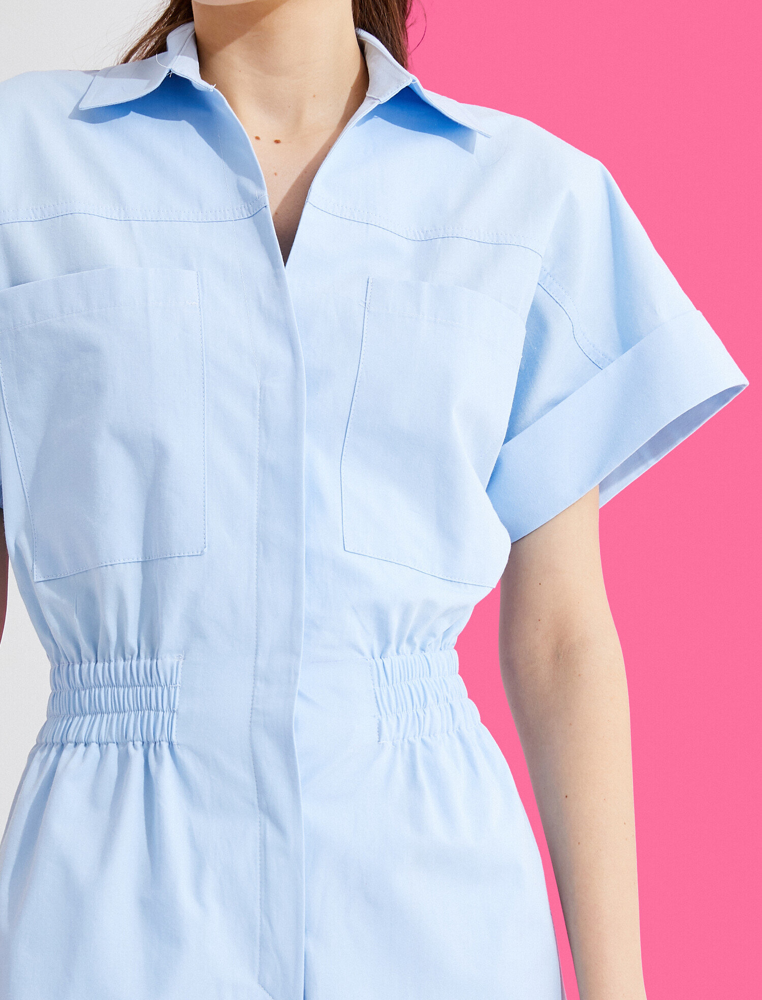   Şortlu Tulum Pamuklu