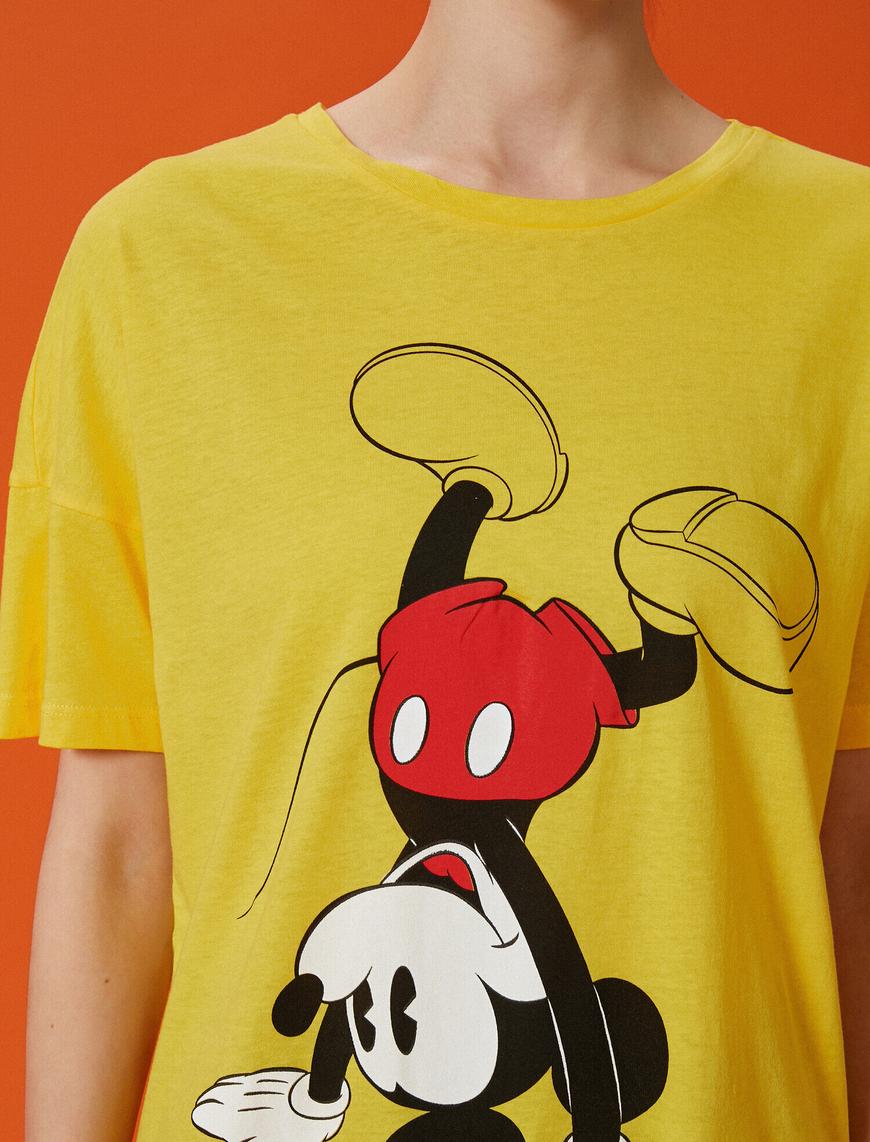   Mickey Mouse Tişört Disney Lisanslı Pamuklu