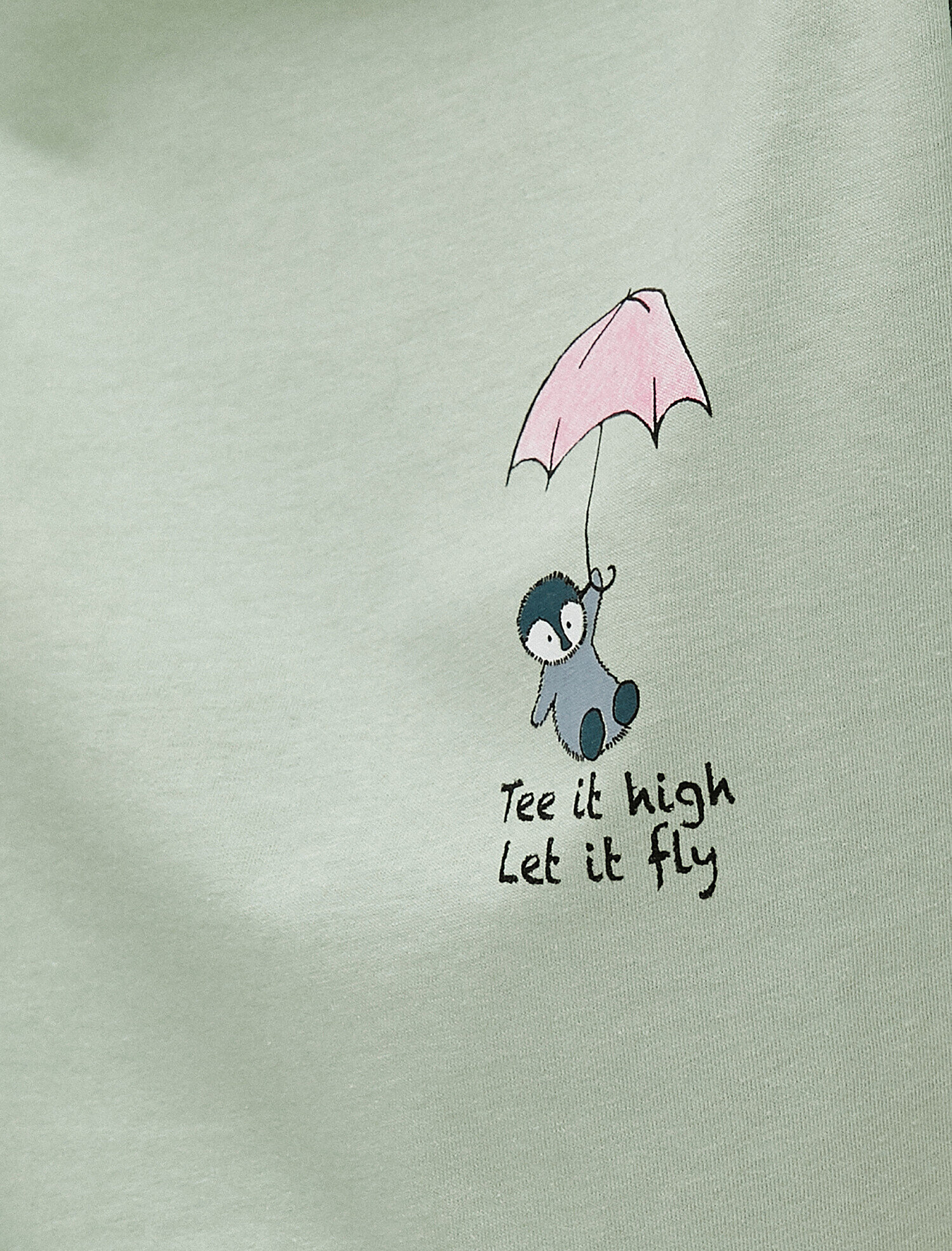 Kısa Kollu Tişört Bisiklet Yaka Baskılı Pamuklu Uzun Boy Oversize