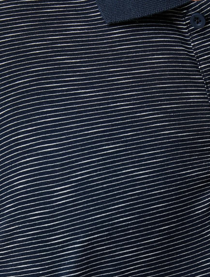   Kırçıllı Basic Polo Yaka Tişört