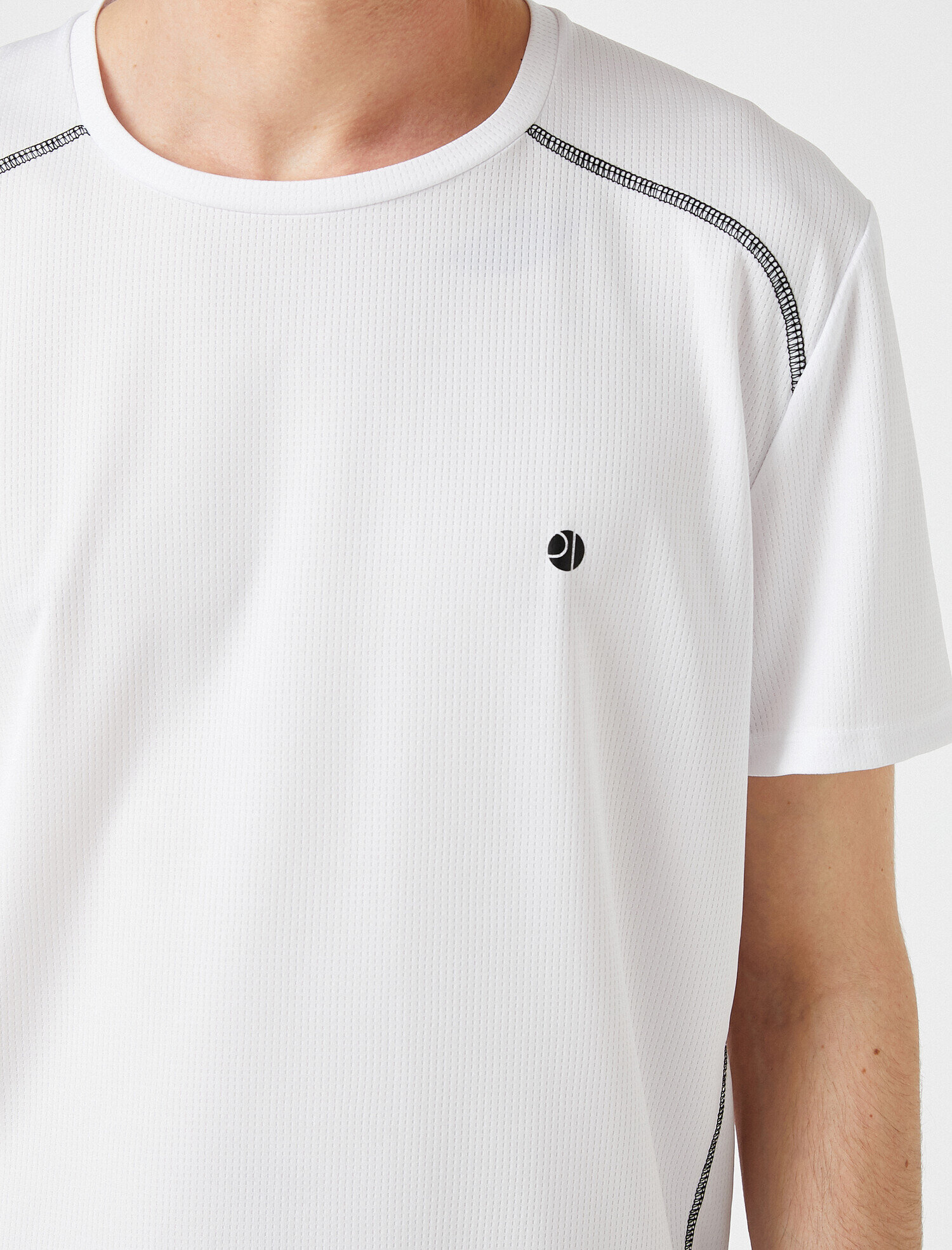   Bisiklet Yaka Tişört Kısa Kollu