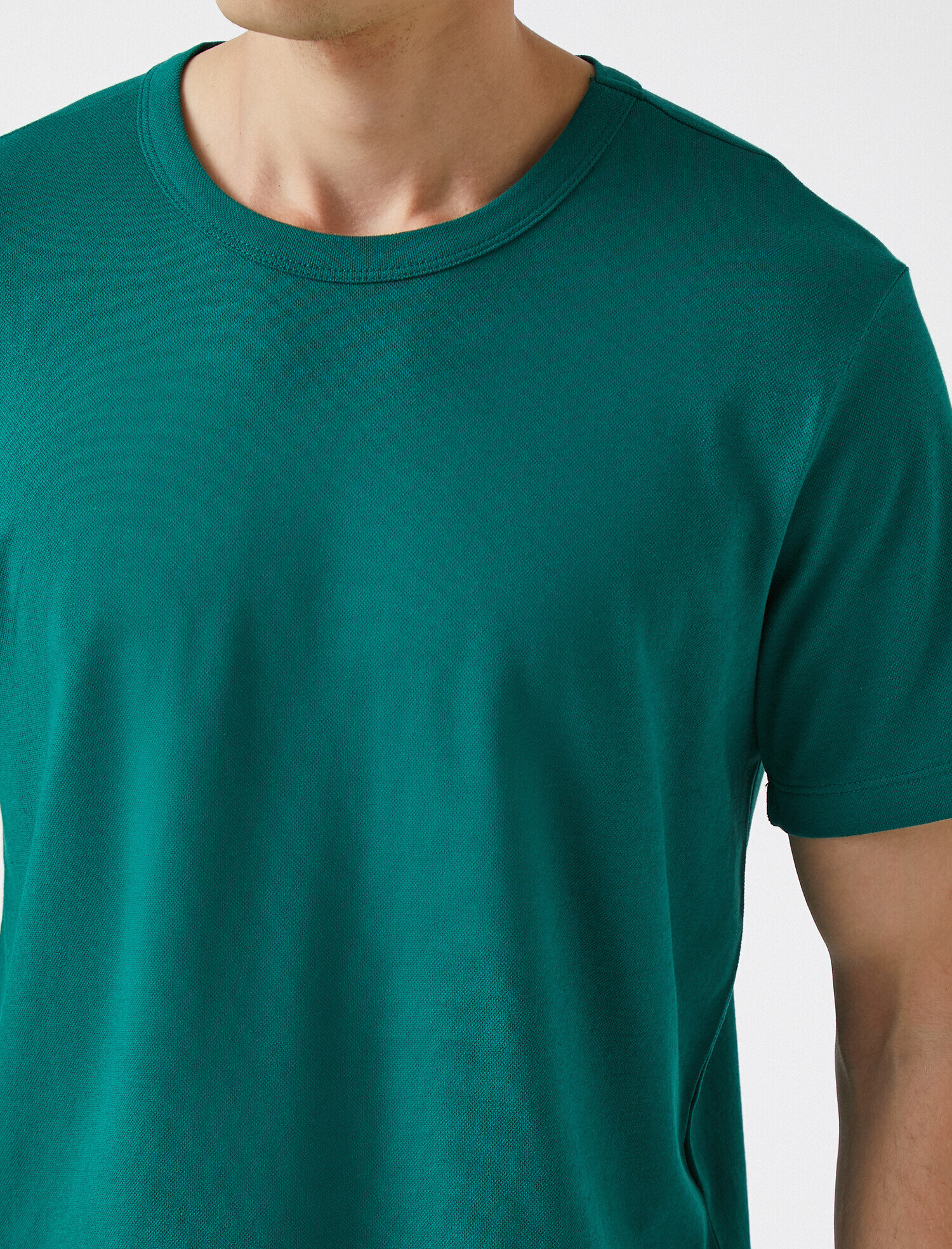   Kısa Kollu Tişört Pamuklu