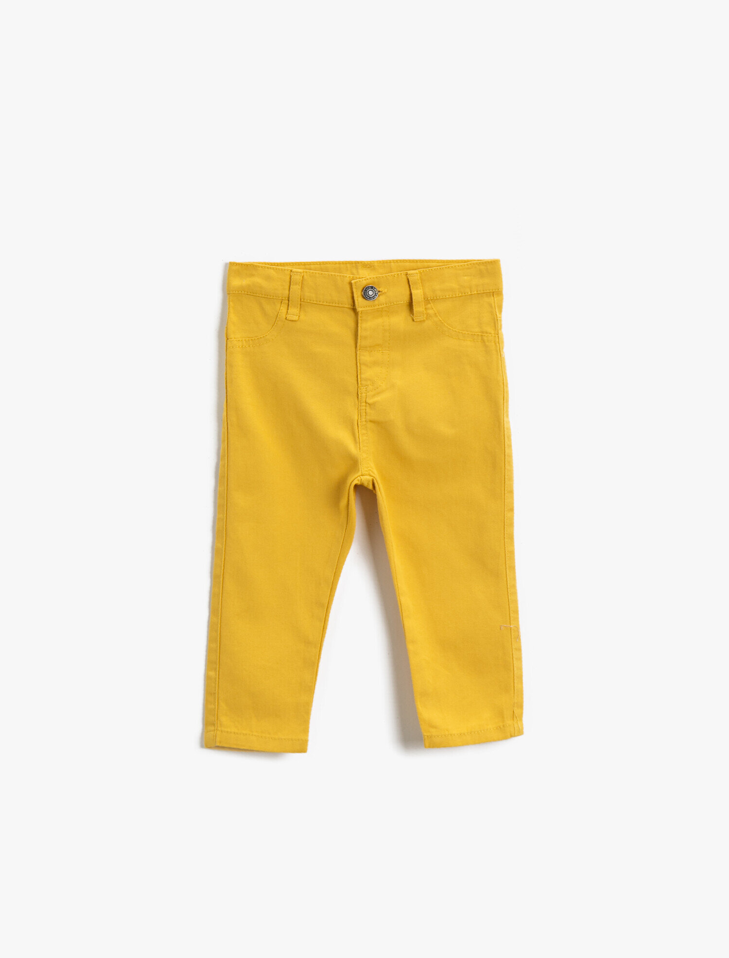  Erkek Bebek Basic Pantolon Pamuklu Cepli