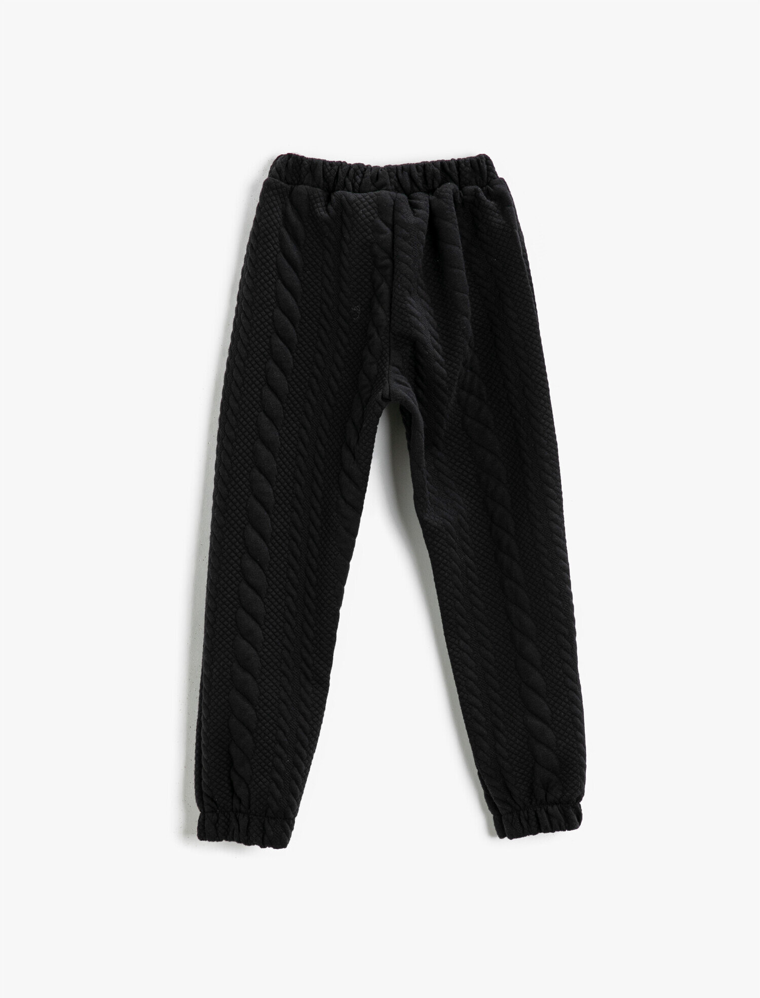  Kız Çocuk Basic Eşofman Altı Jogger Dokulu