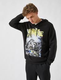 Doctor Strange Kapüşonlu Sweatshirt Lisanslı Baskılı