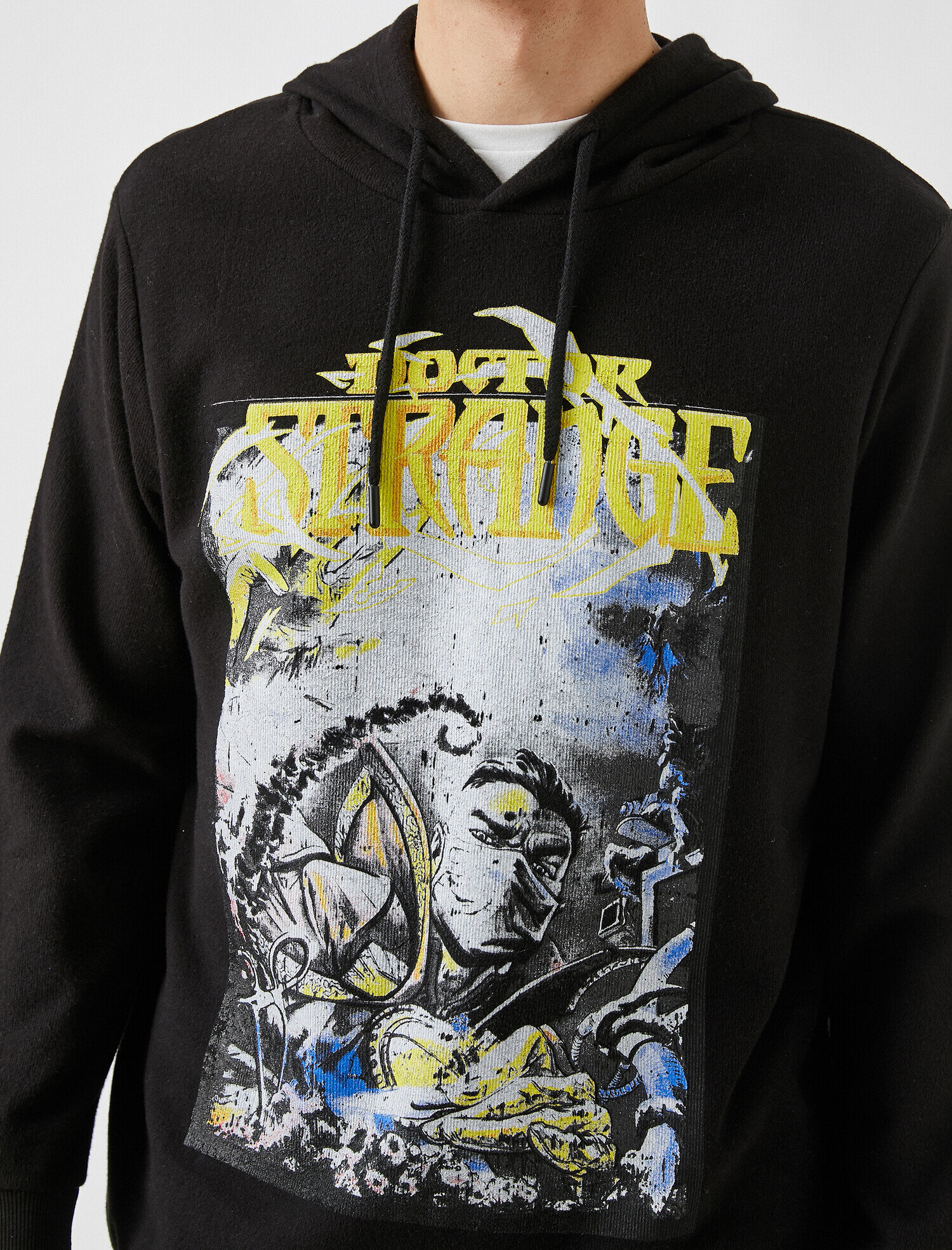   Doctor Strange Kapüşonlu Sweatshirt Lisanslı Baskılı