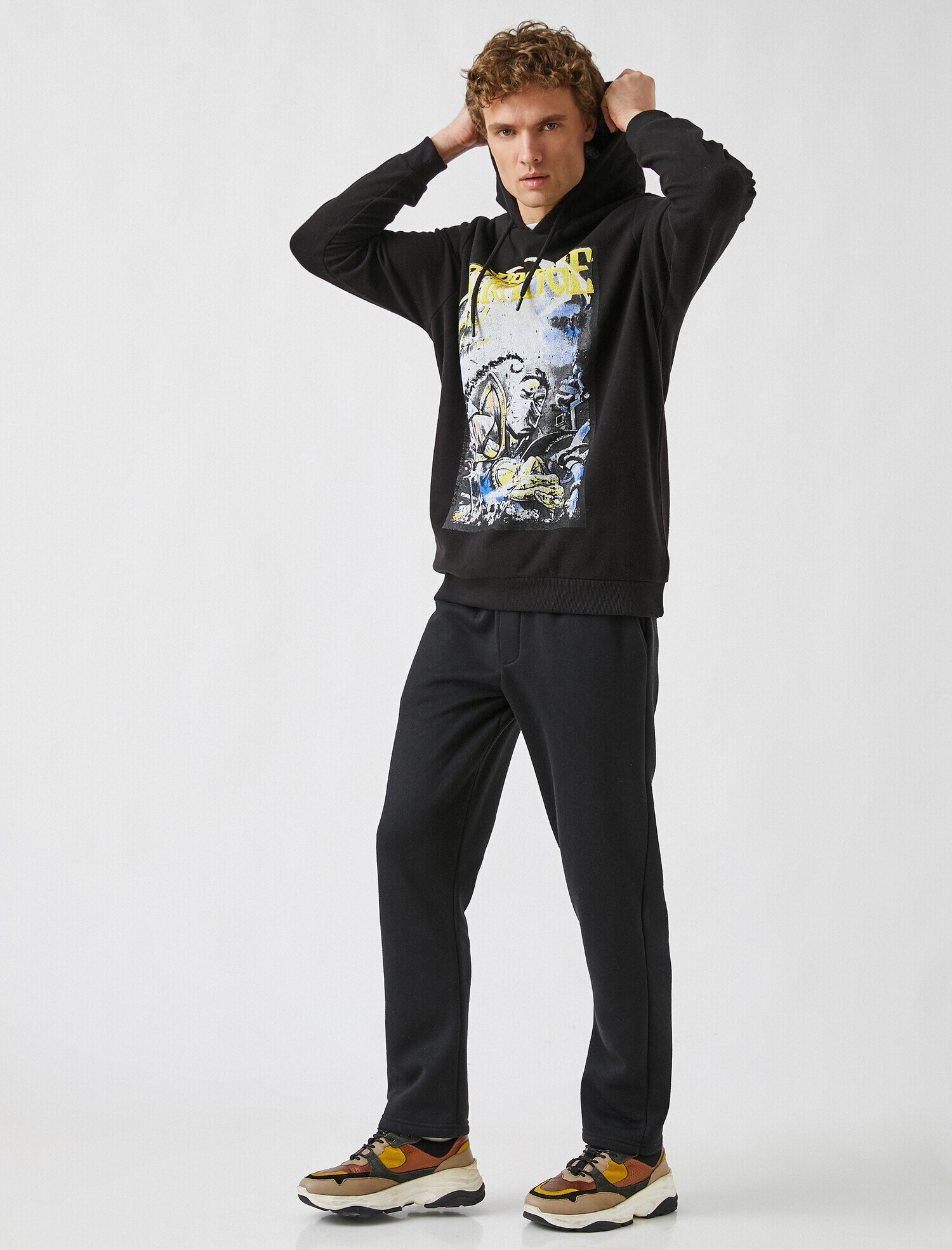   Doctor Strange Kapüşonlu Sweatshirt Lisanslı Baskılı