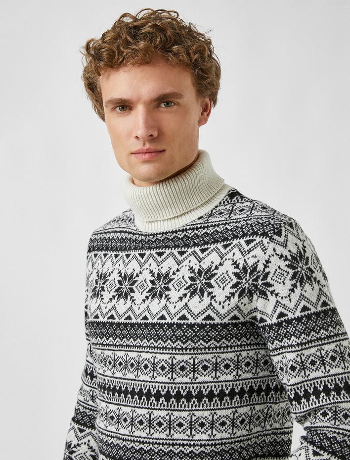  Boğazlı Jakarlı Kazak