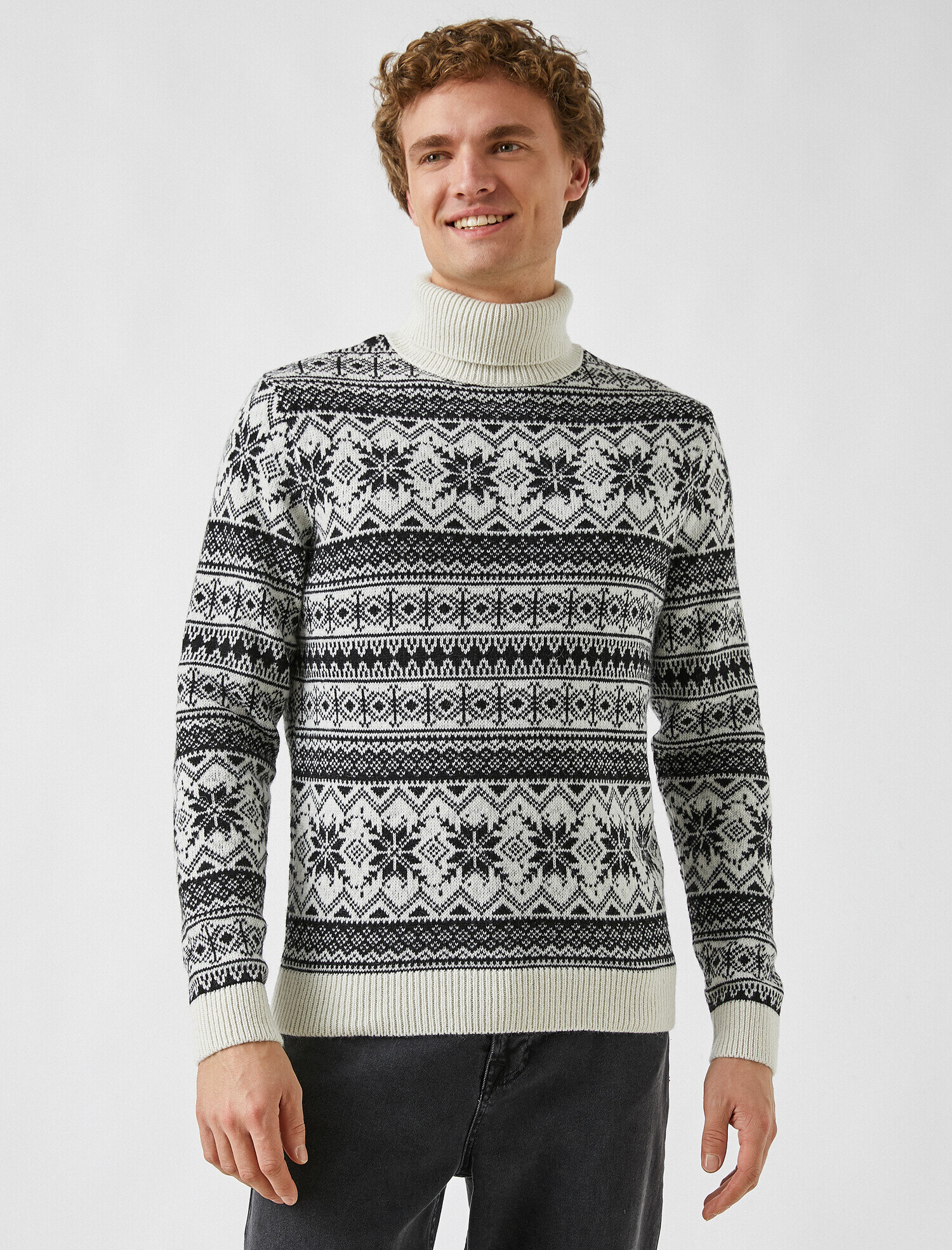 Boğazlı Jakarlı Kazak