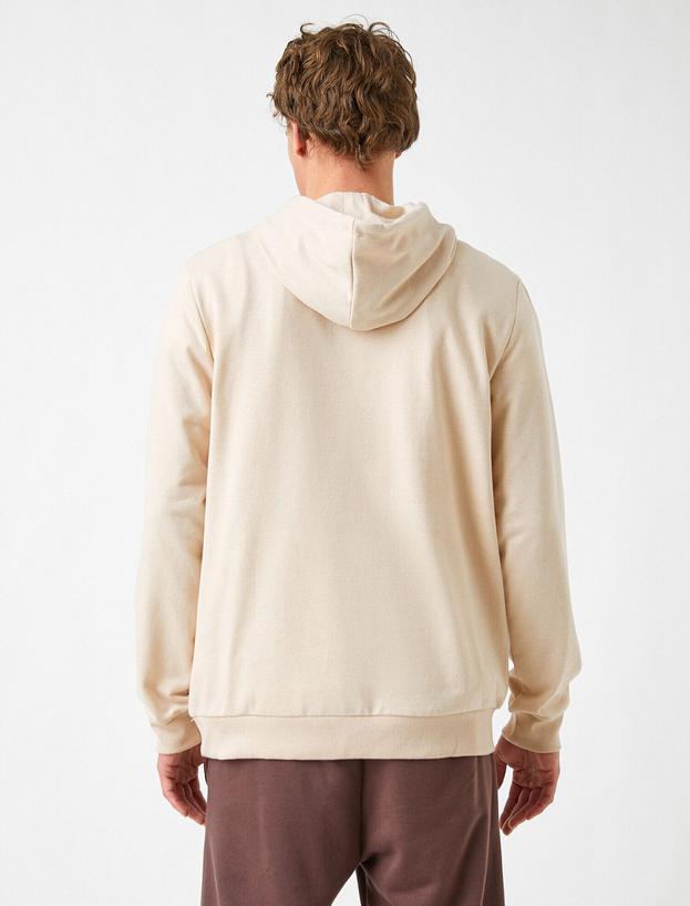   Basic Kapüşonlu Sweatshirt