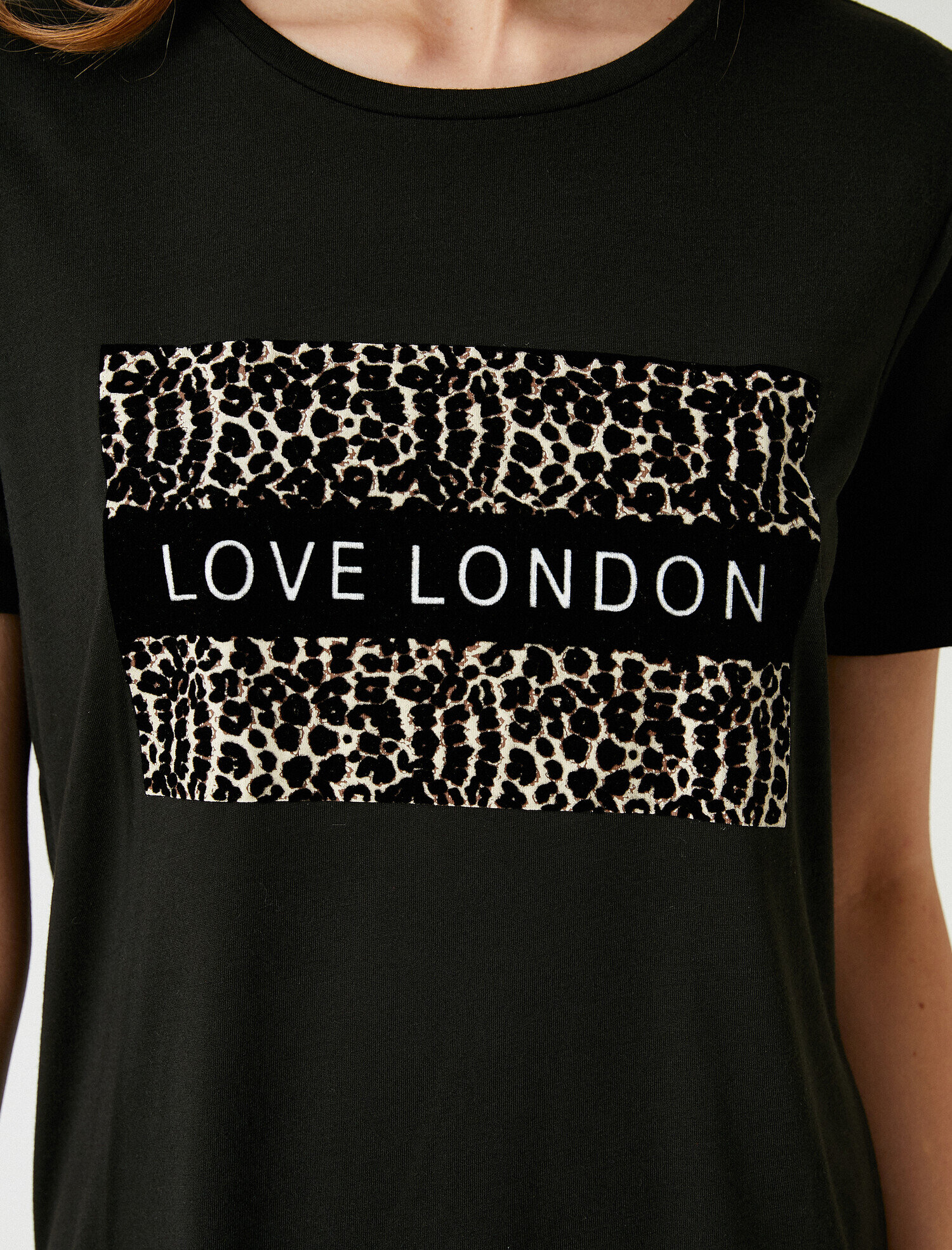   Baskılı Bisiklet Yaka Tişört