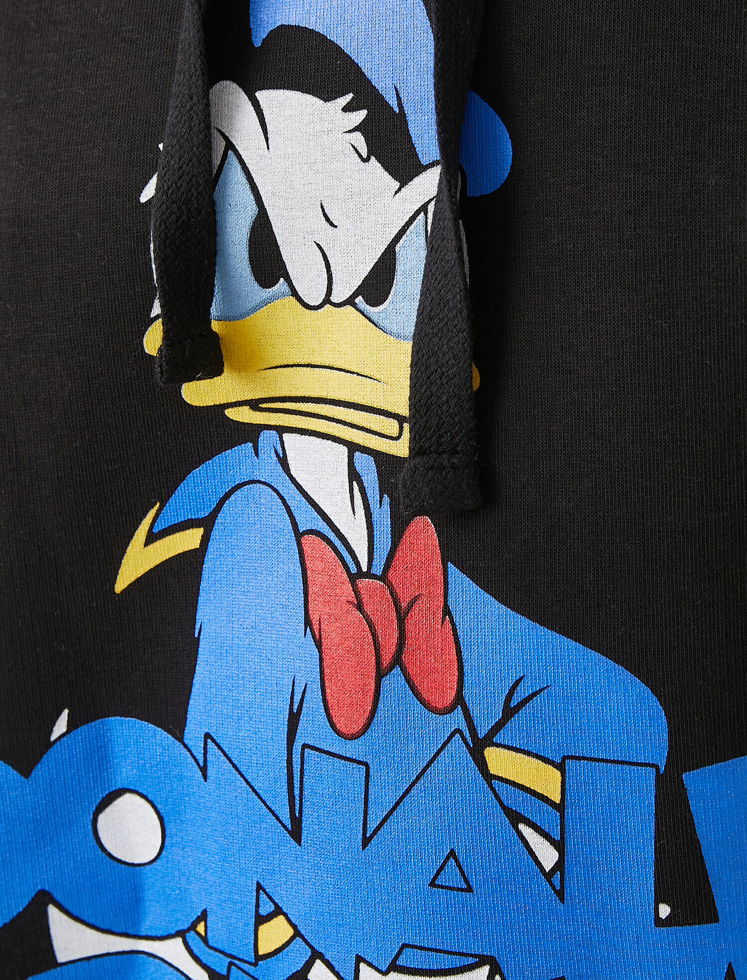   Disney Lisanslı Kapüşonlu Baskılı Sweatshirt