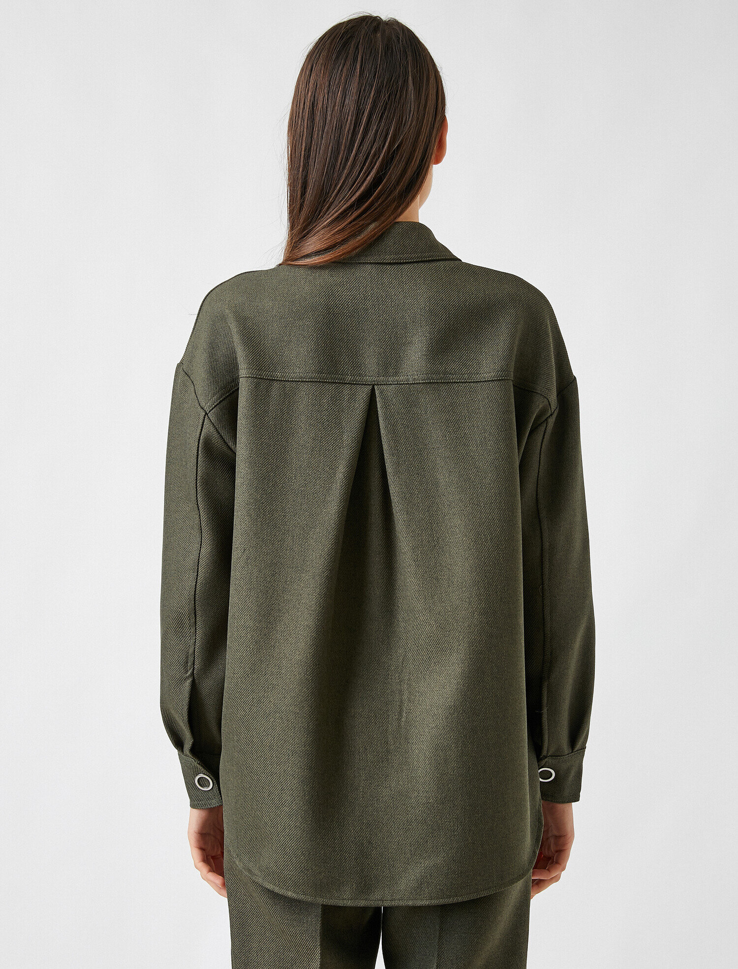   Çıtçıtlı Cepli Ceket